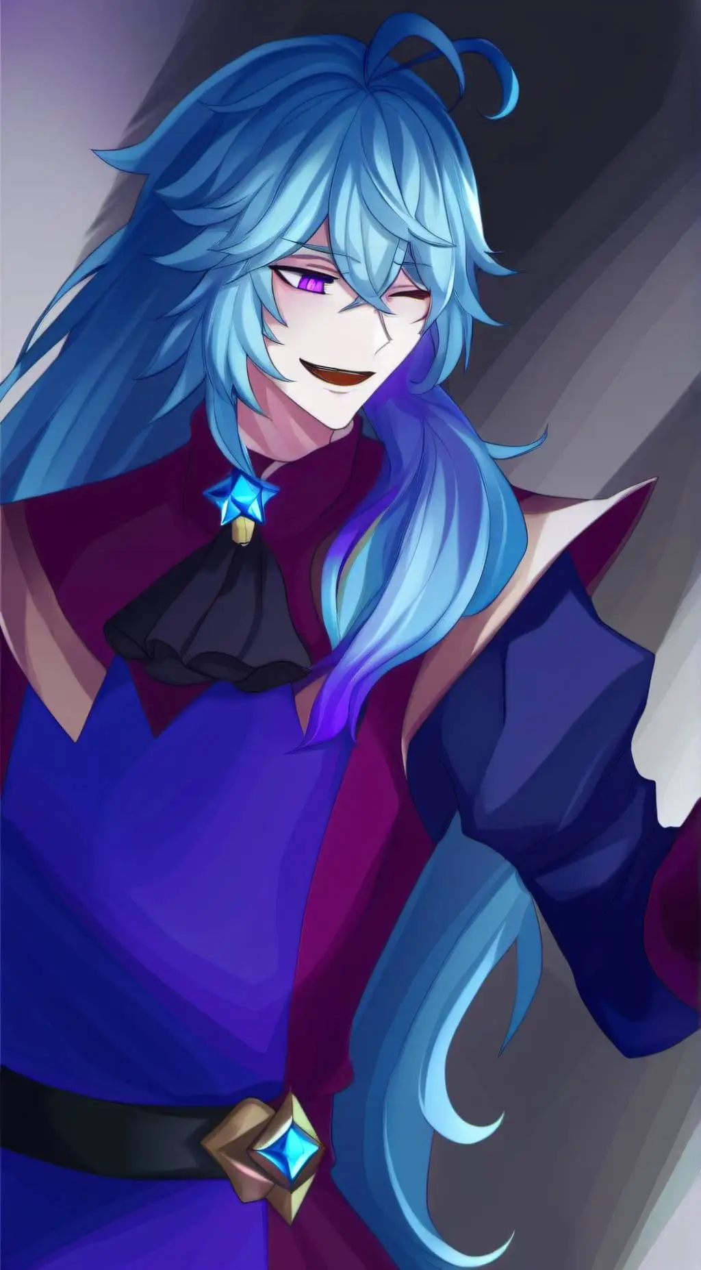 ai character: candy pop  background