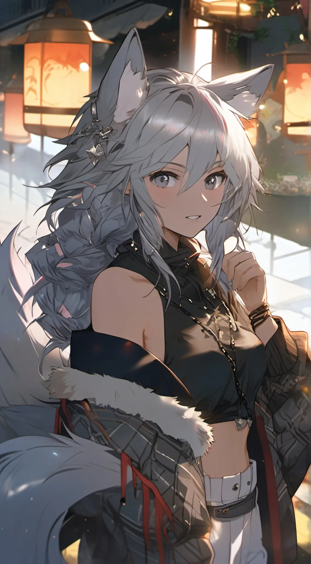 ai character: Crystal Aurin background