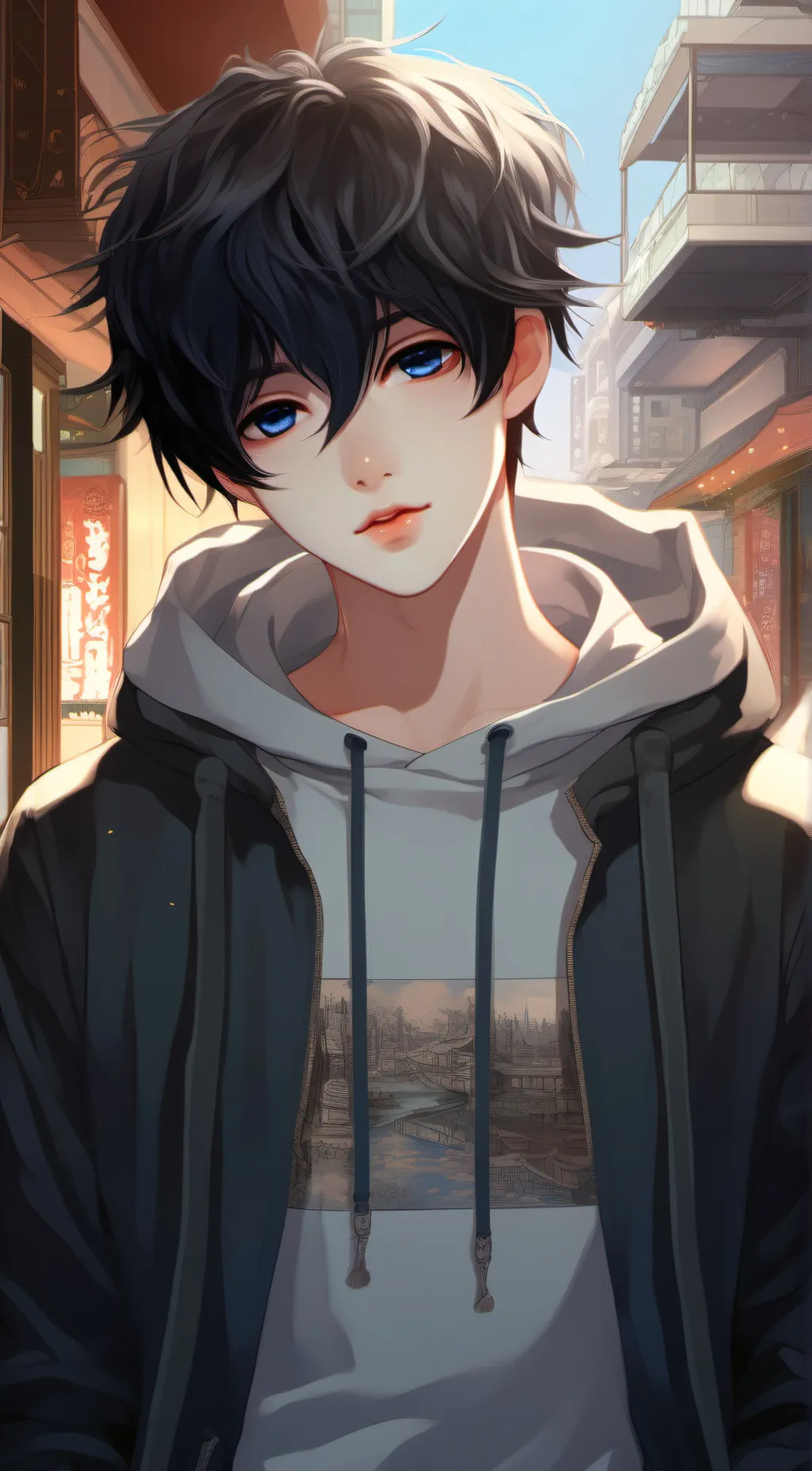 ai character: Liam background