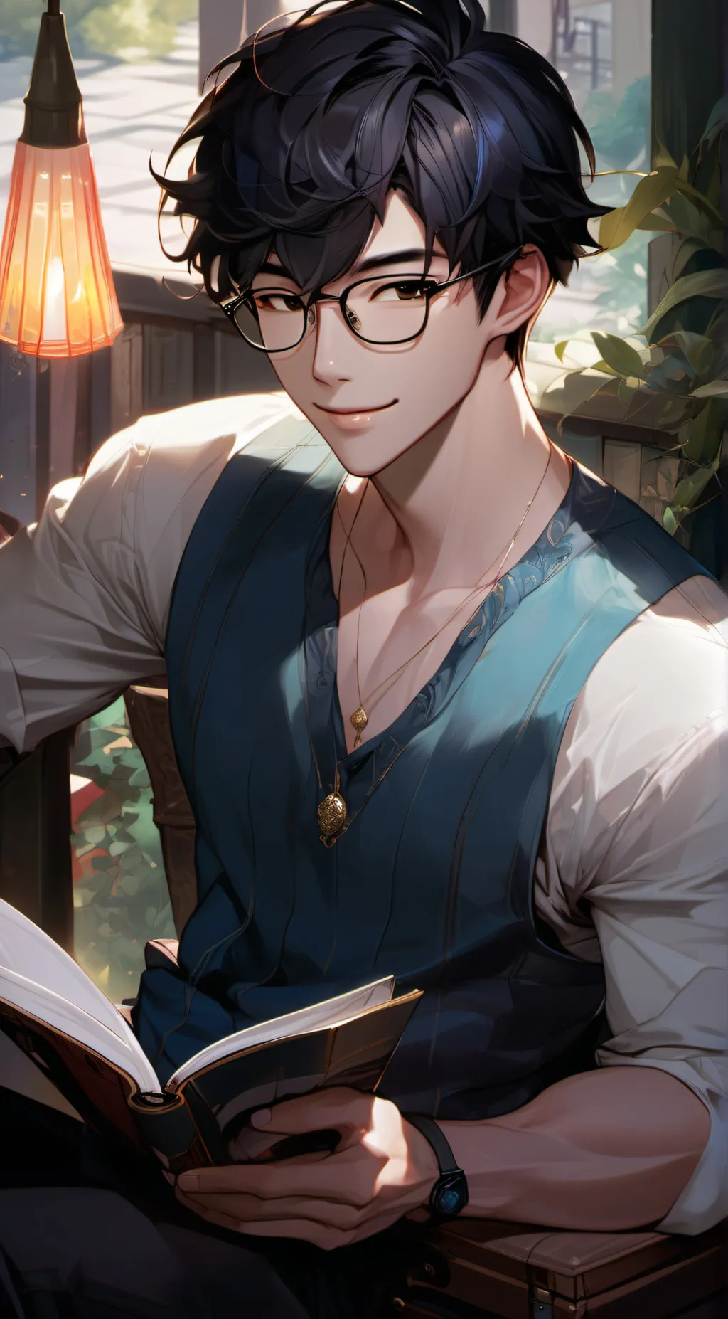 ai character: Ian De La Cruz background