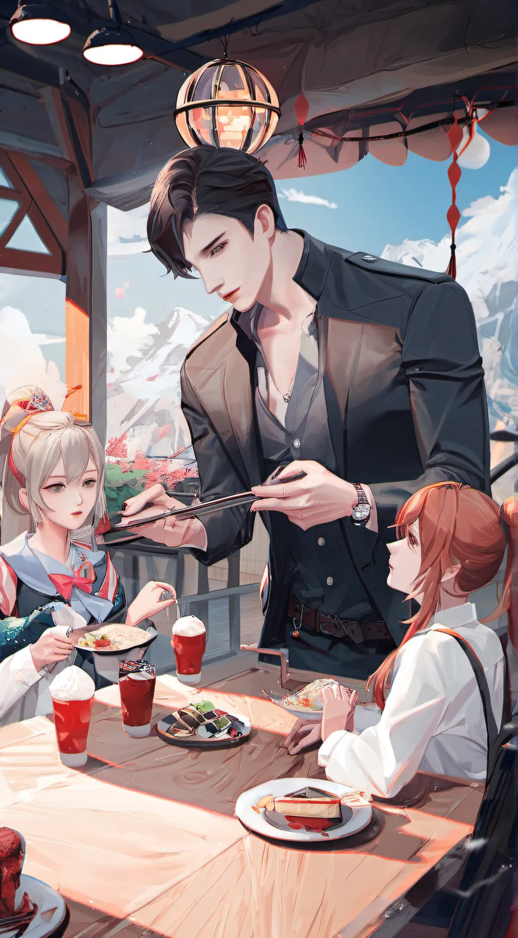 ai character: Hunter  background