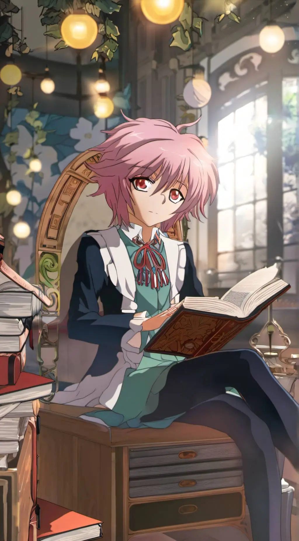 ai character: Satori Komeiji background