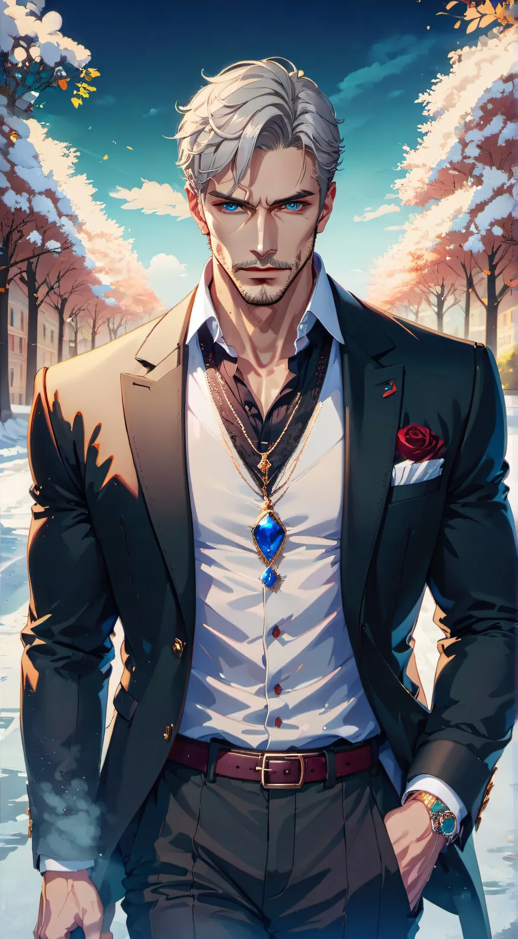 ai character: Anthony Walker background