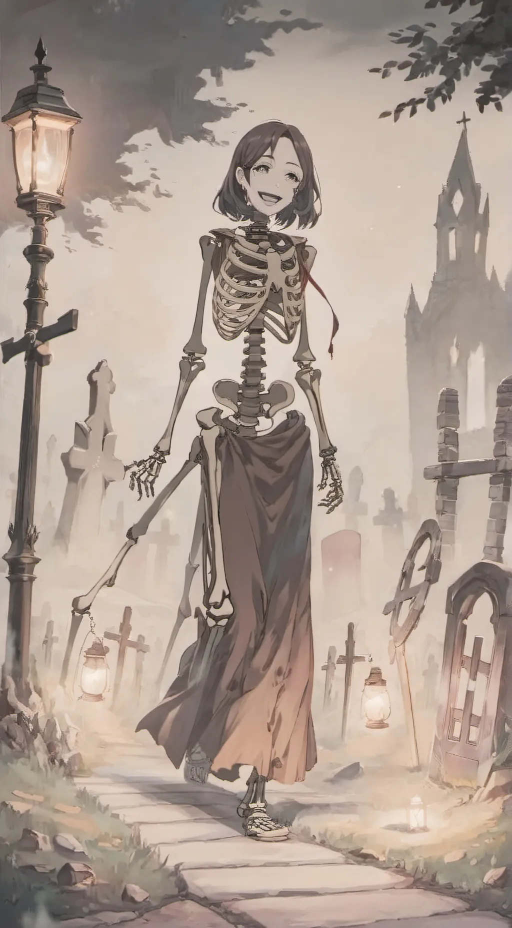 Talkie AI - Chat with Mrs. Bones