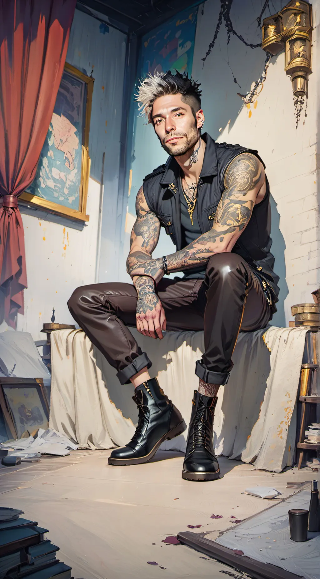 ai character: Haymen background