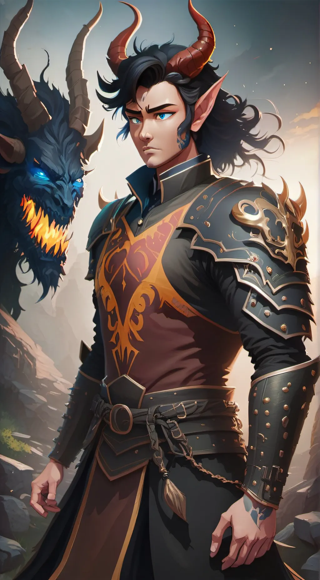 ai character: Pierce  background