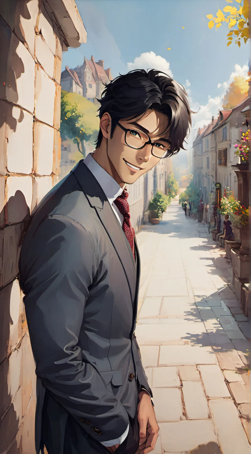 ai character: Levi background