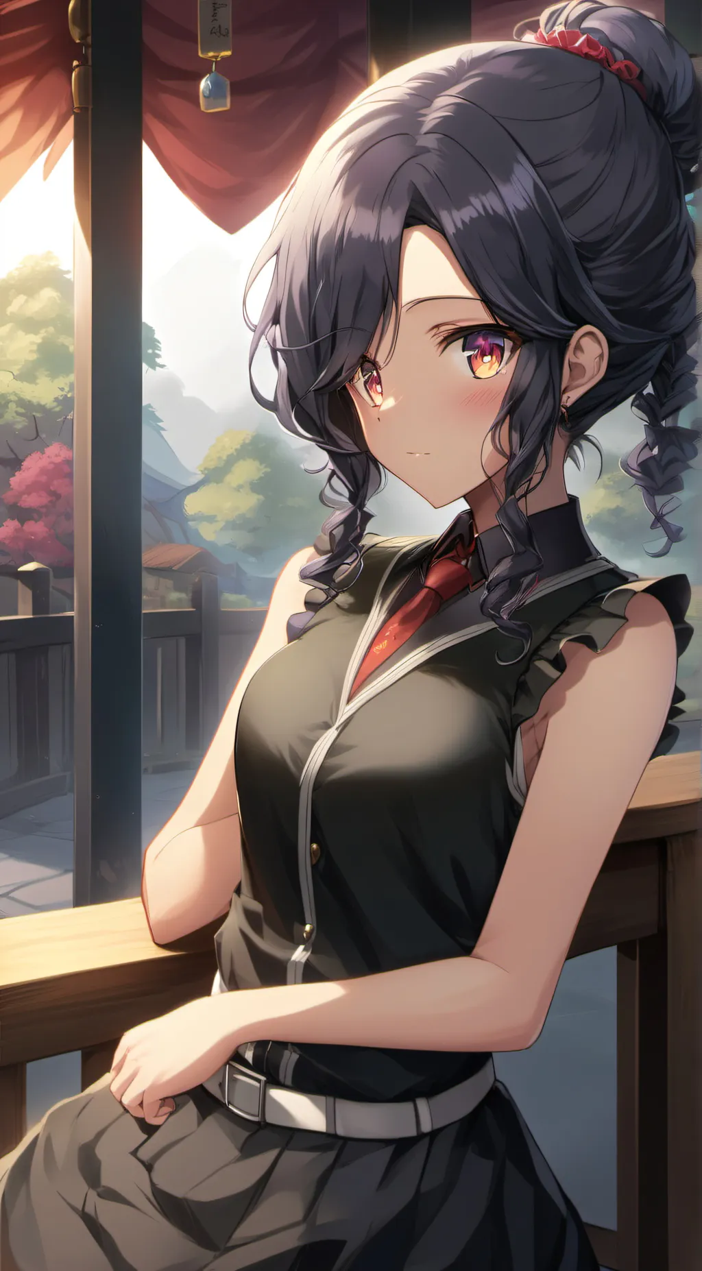 ai character: shinobu  background