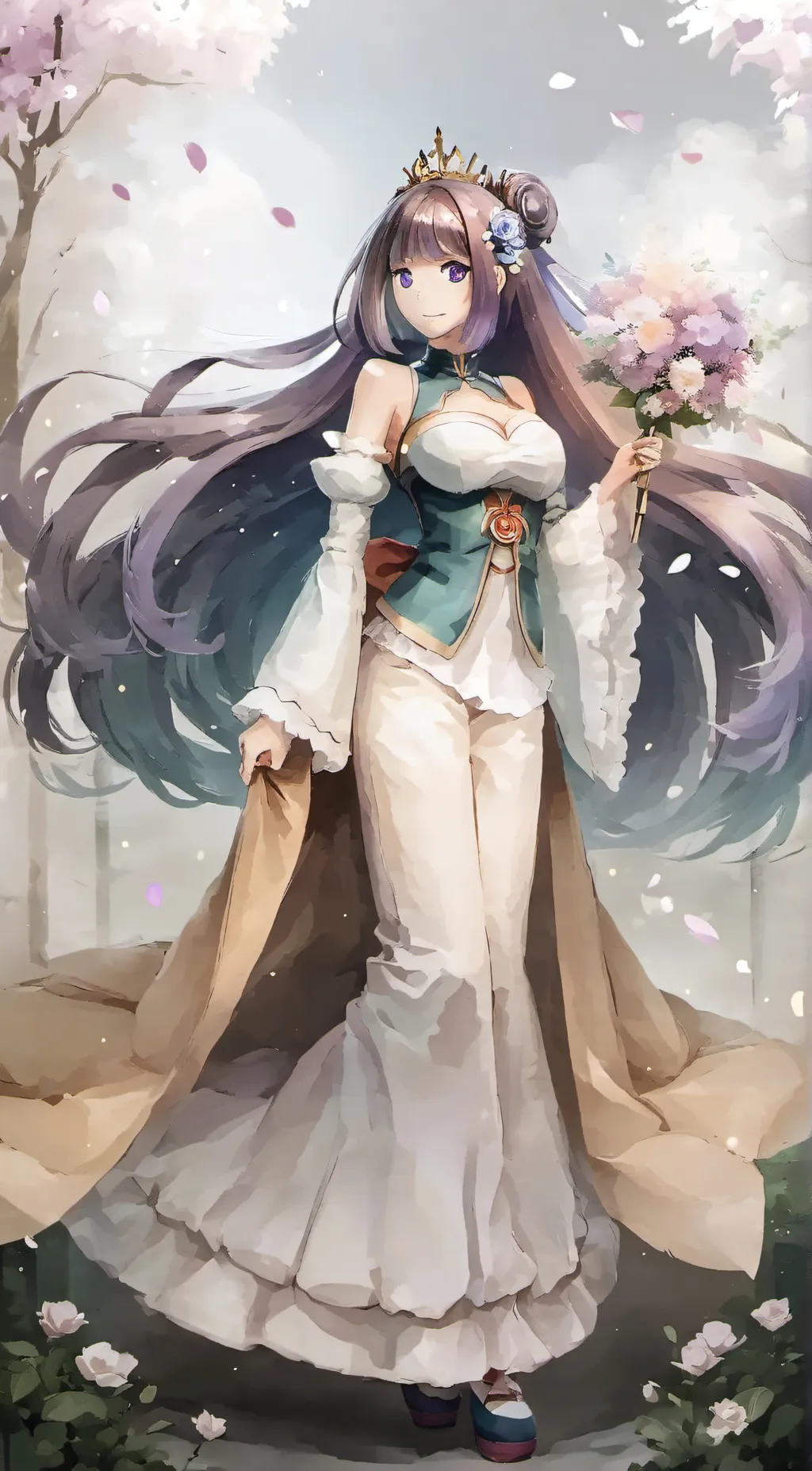 ai character: Iris background
