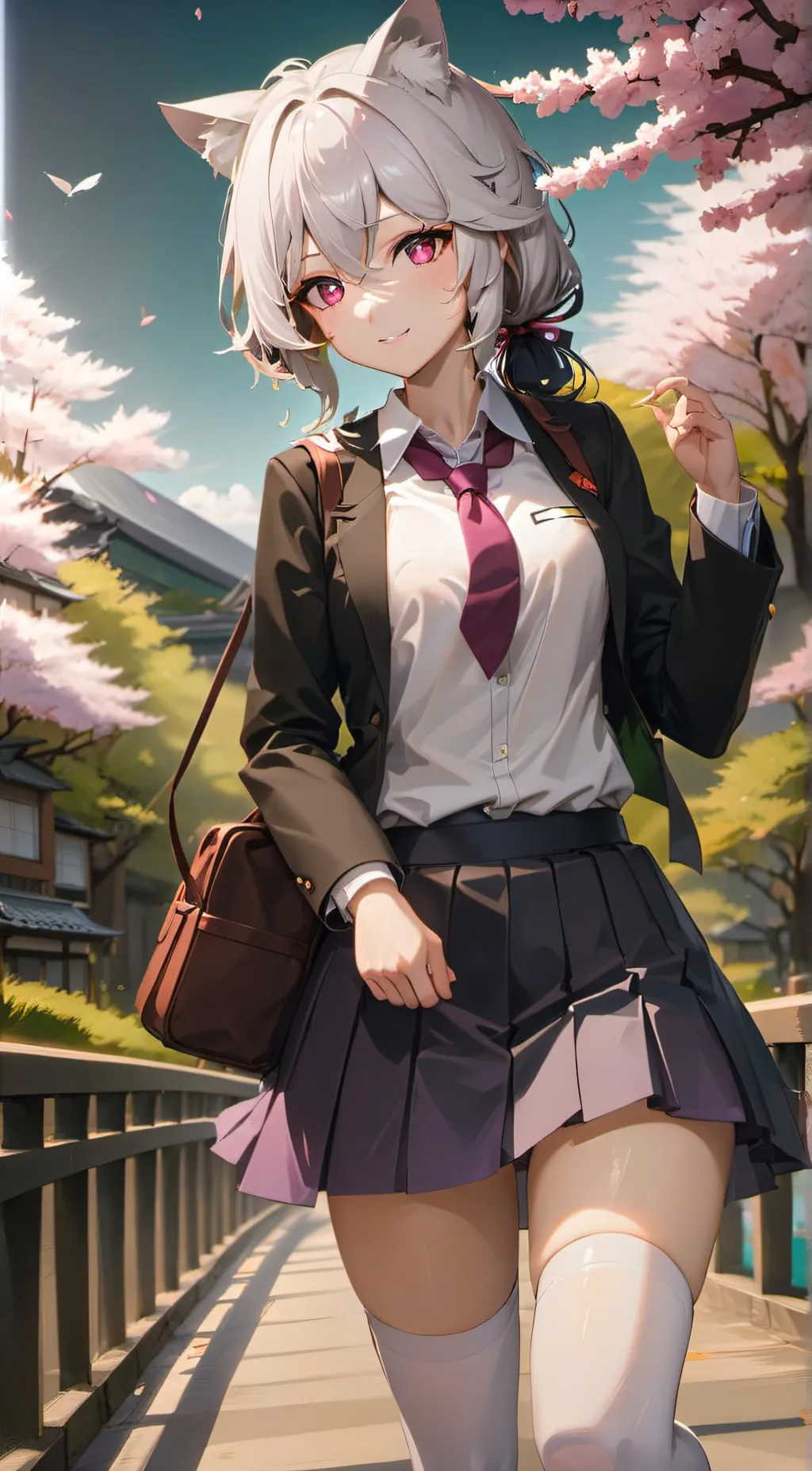 ai character: Rose background