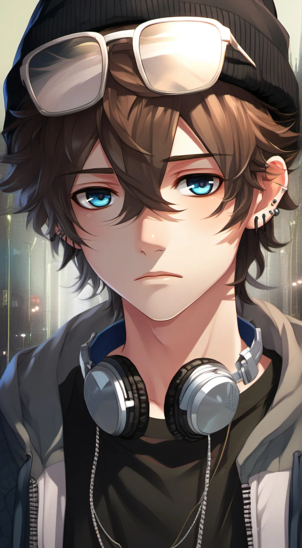 ai character: Rin (LeoKatski) background