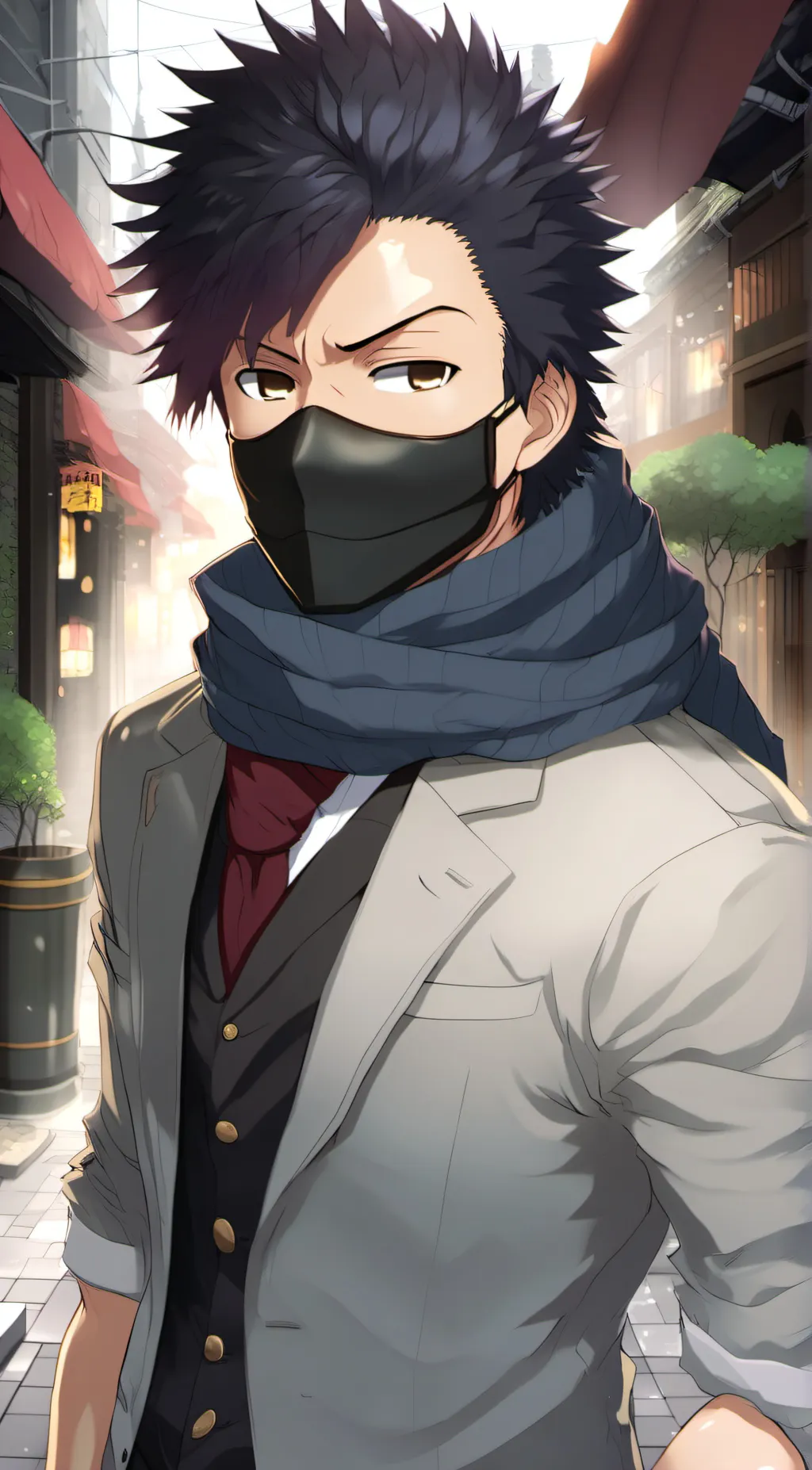 ai character: mr aizawa background