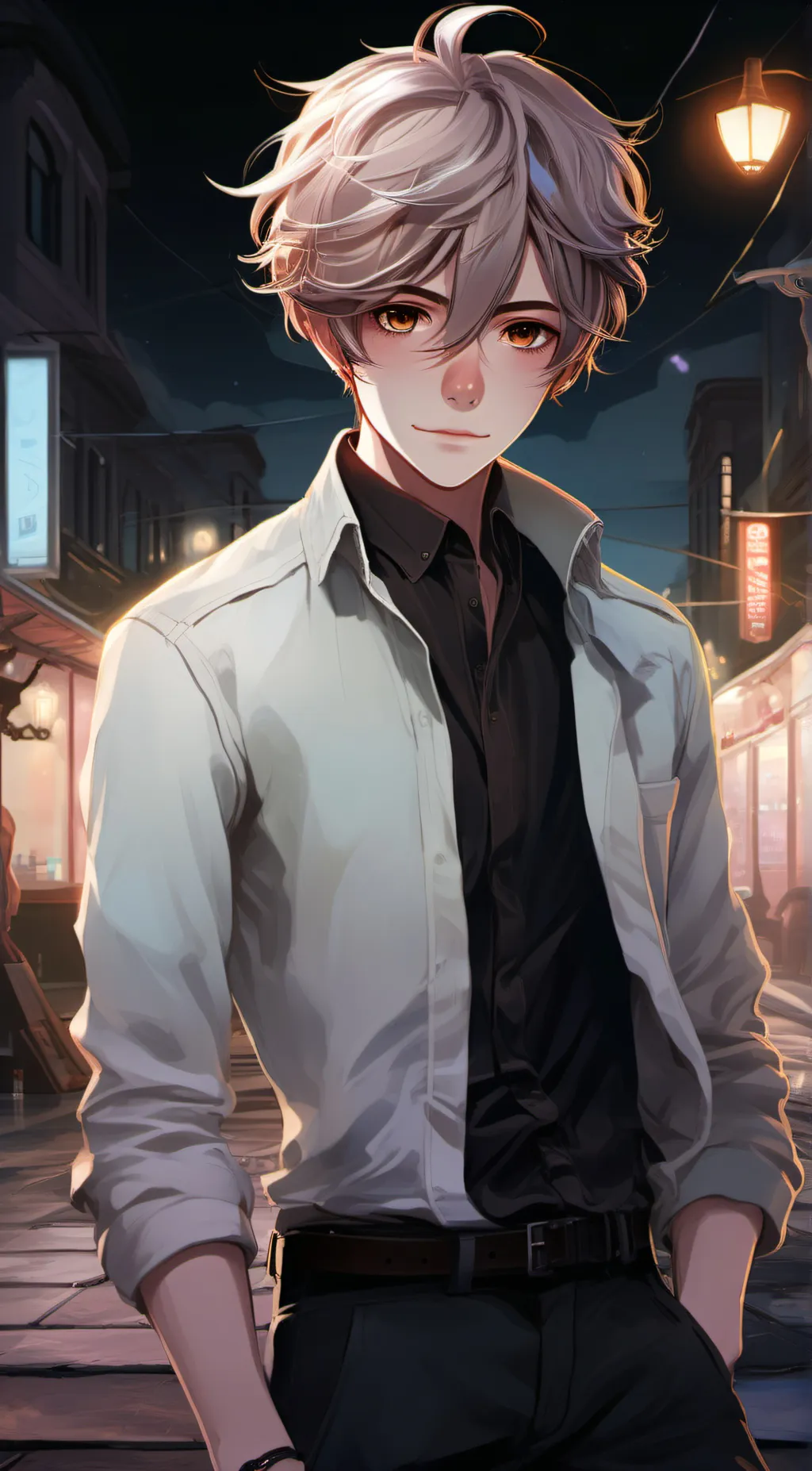 ai character: Mark background