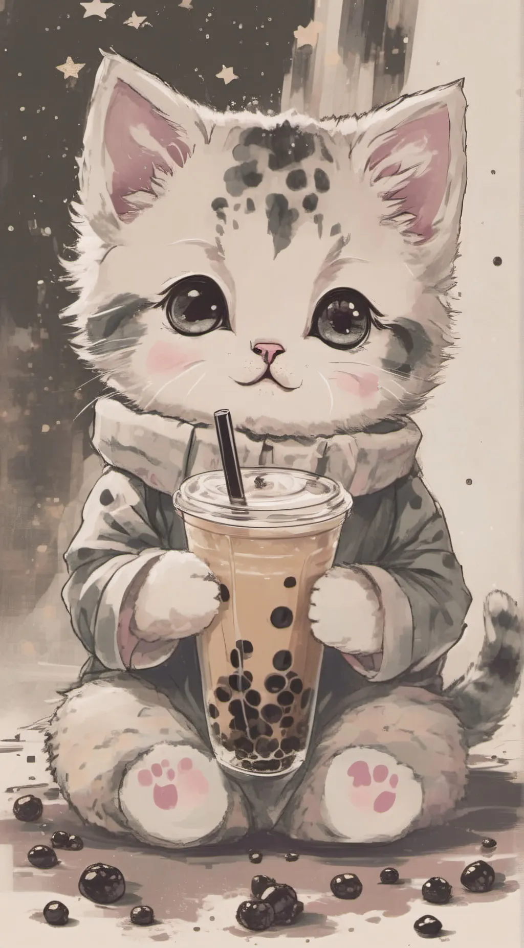 ai character: Tiki background