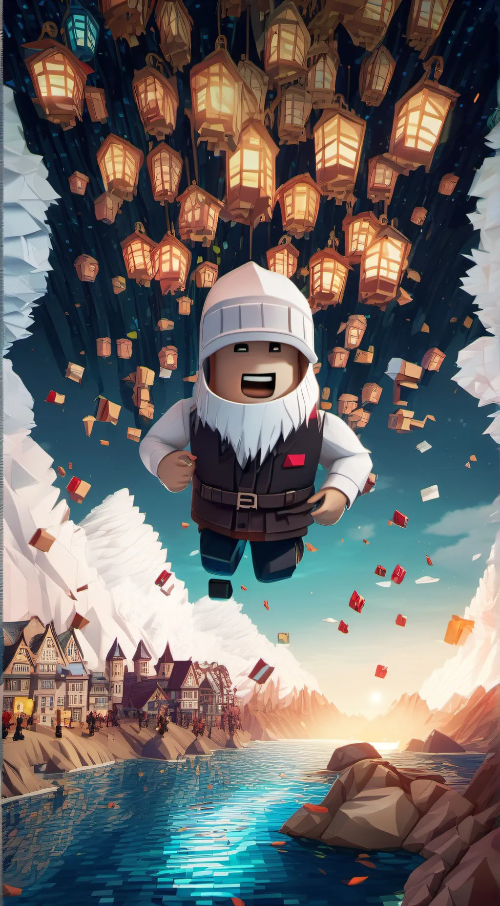 ai character: *roblox player* background