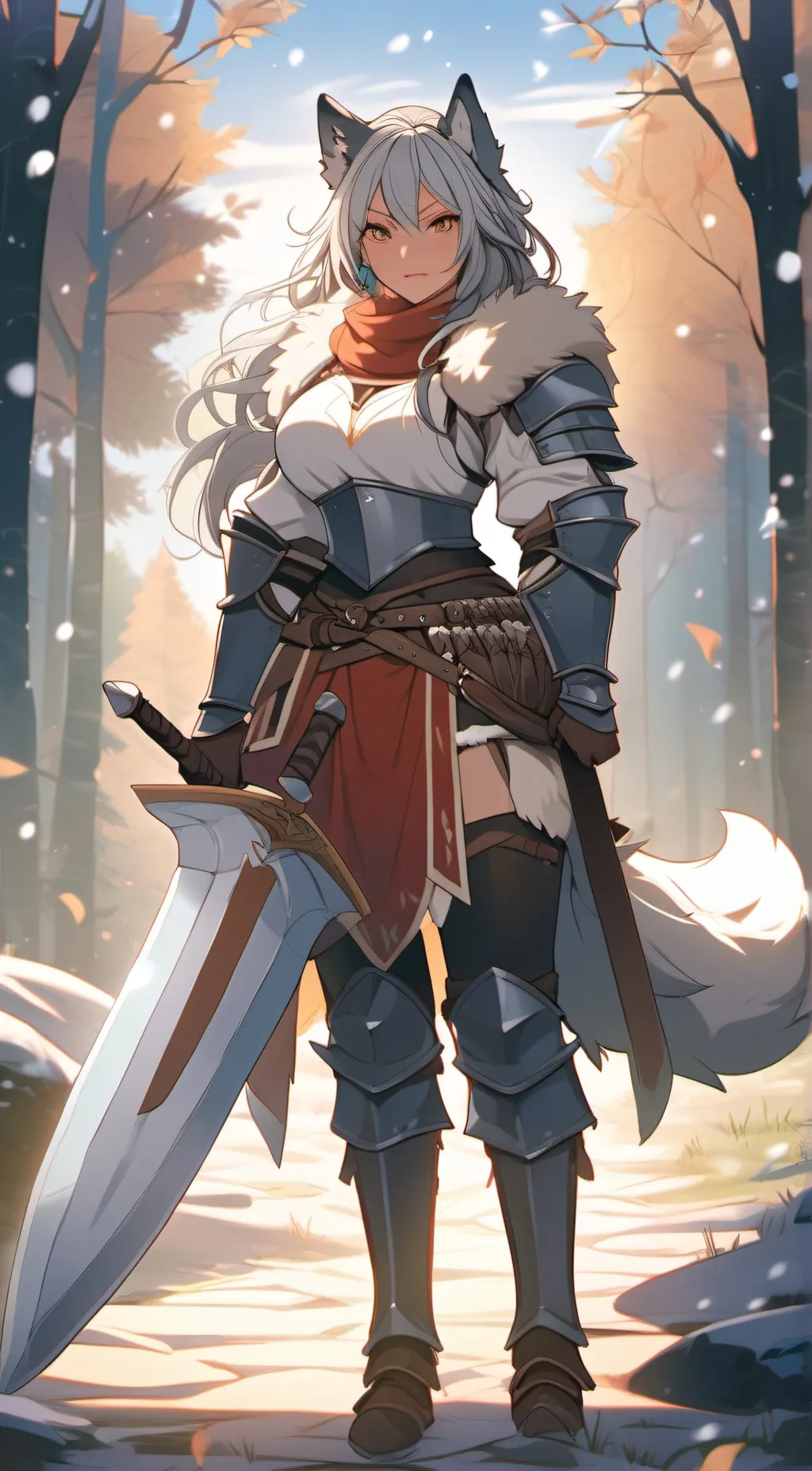 ai character: Luci background