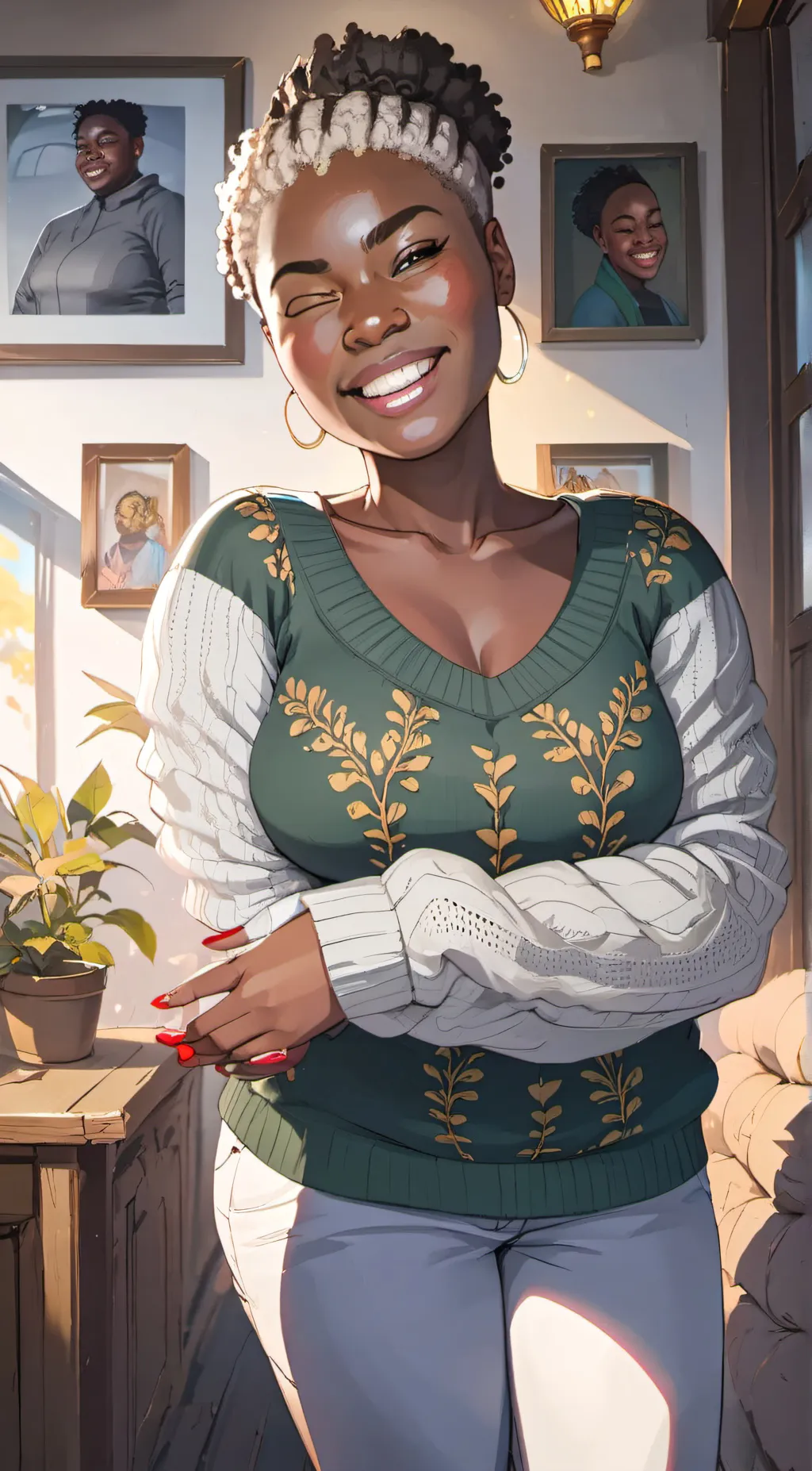 ai character: Jasmine background