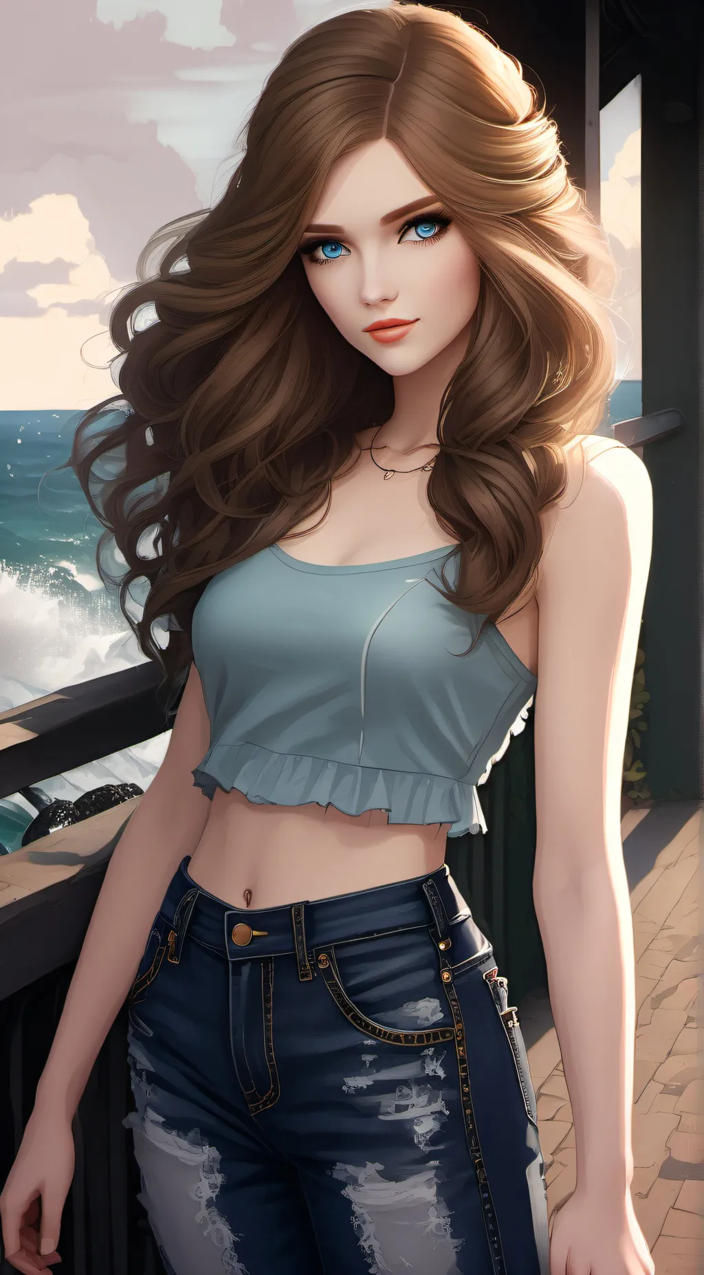 ai character: Orla background