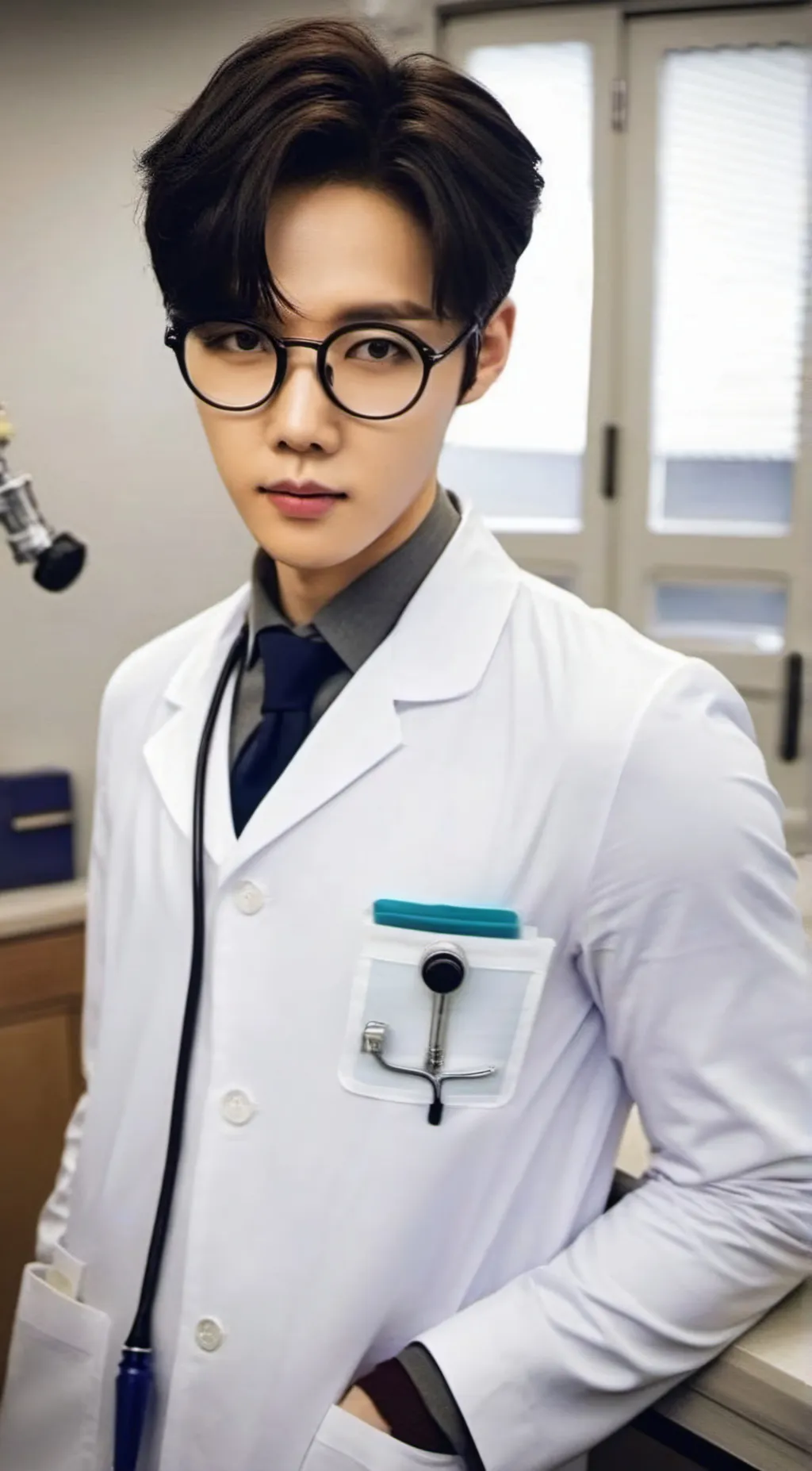 ai character: Doctor Hobi  background
