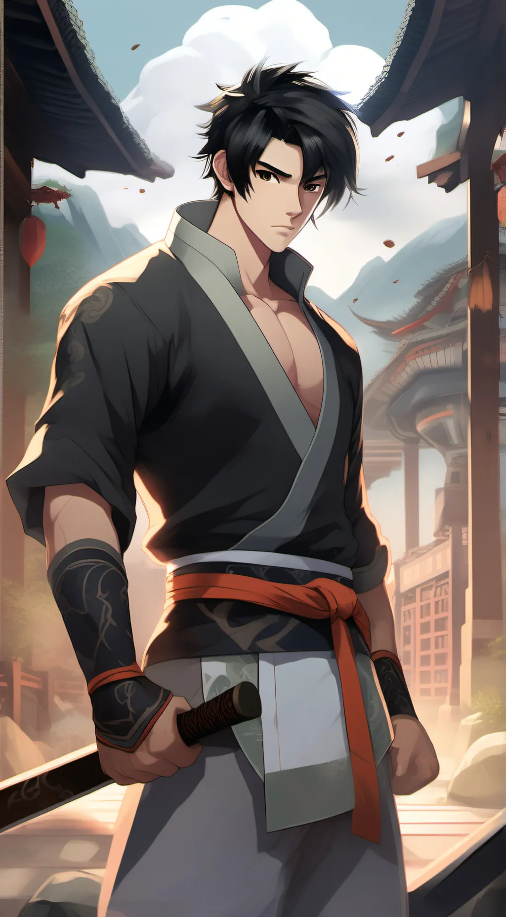 ai character: Yin background