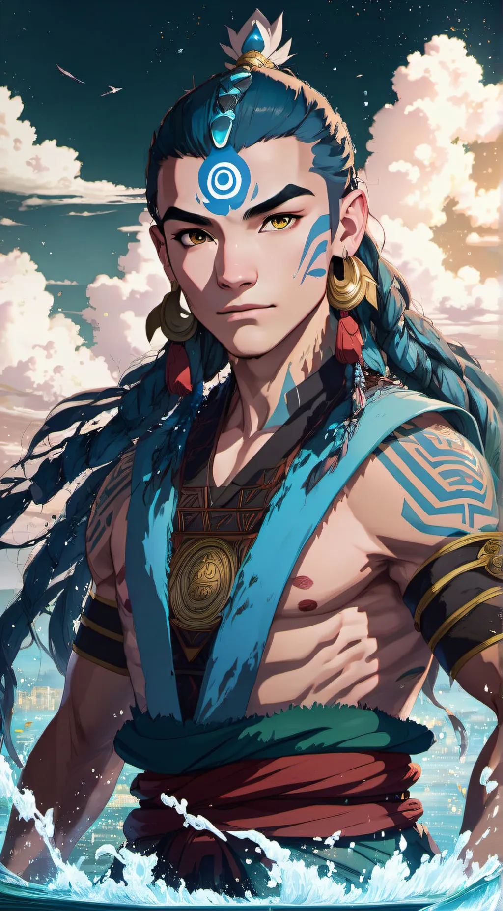 ai character: Soaka background