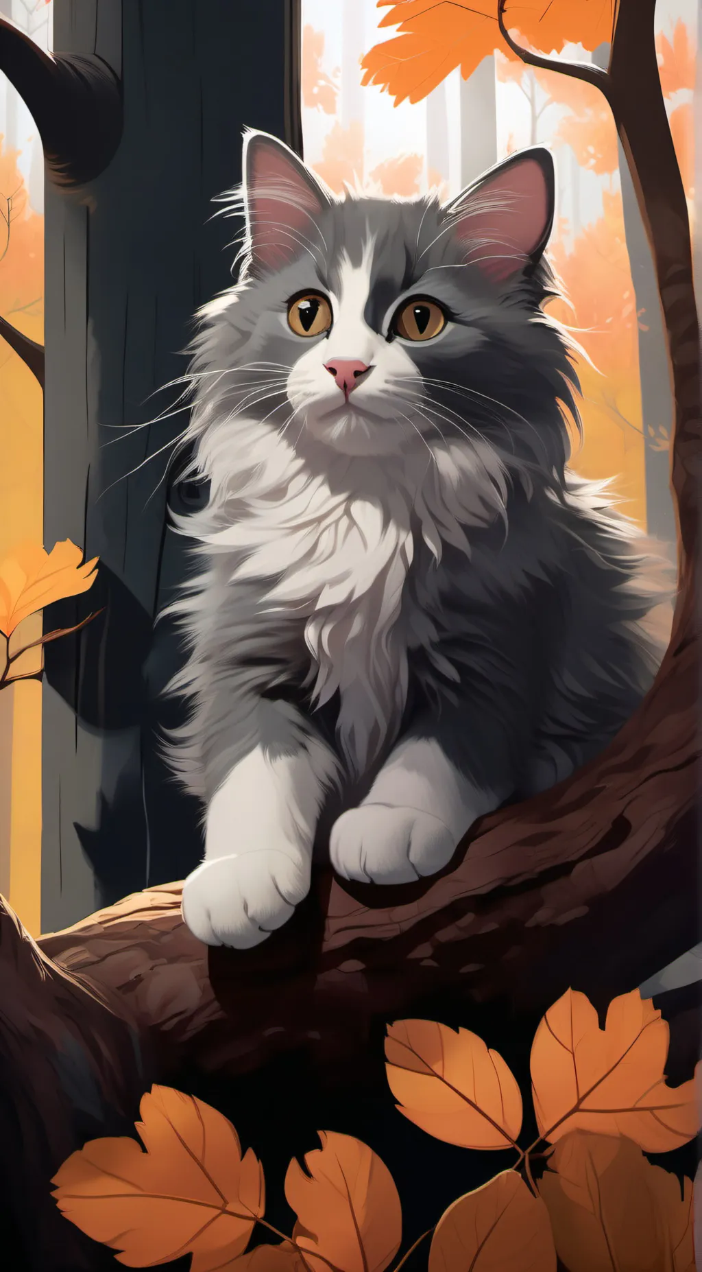 ai character: panther lilly background