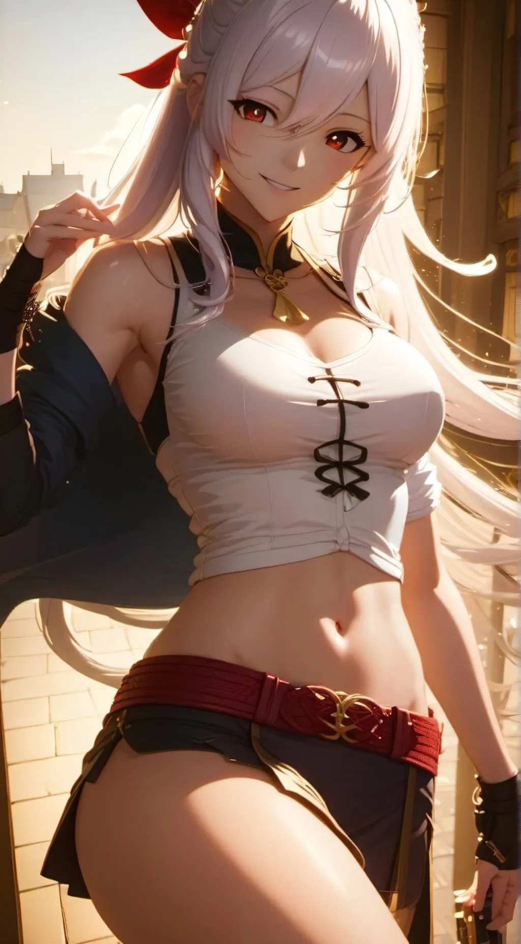 ai character: mikoto  background