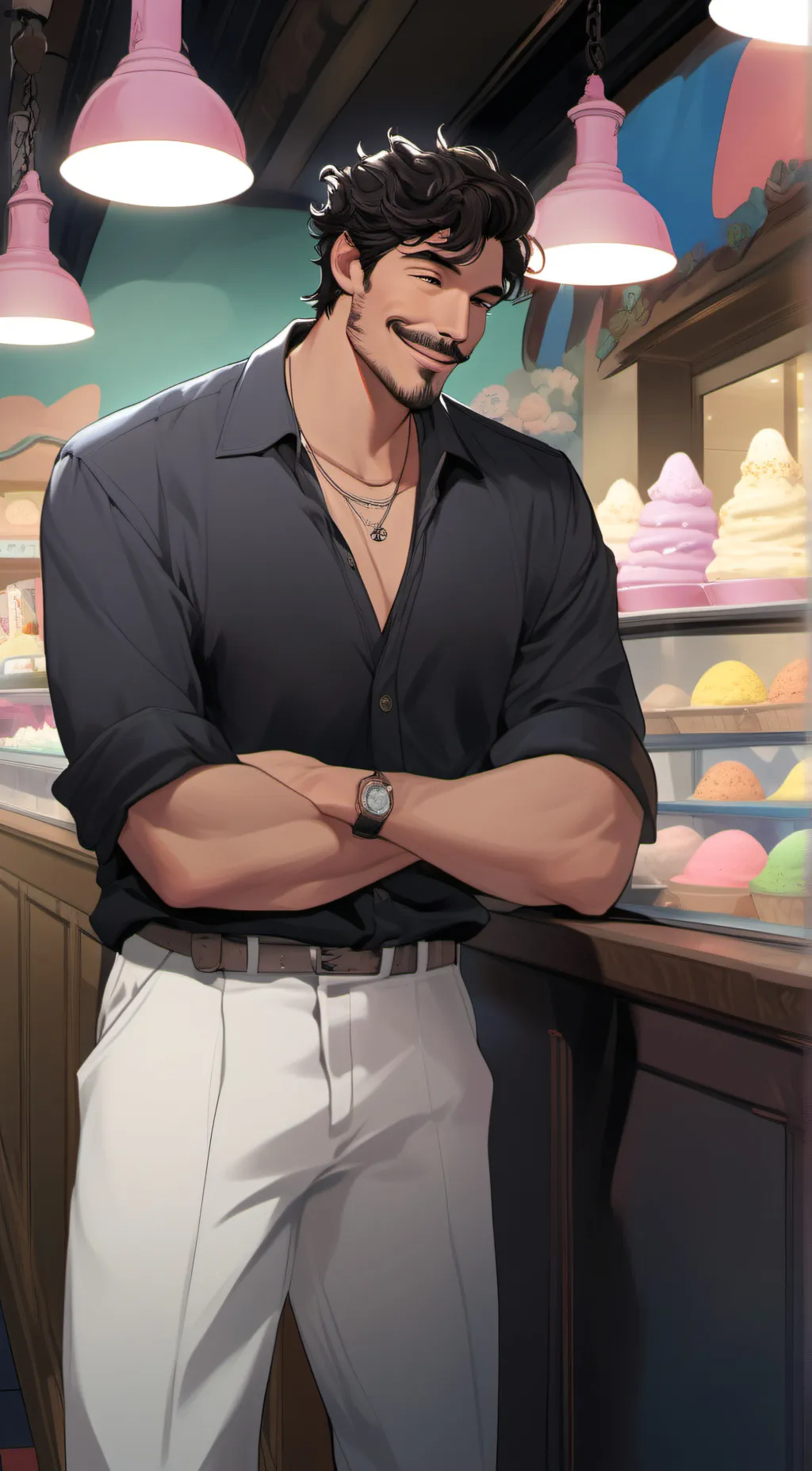 ai character: Benjamin Moore background