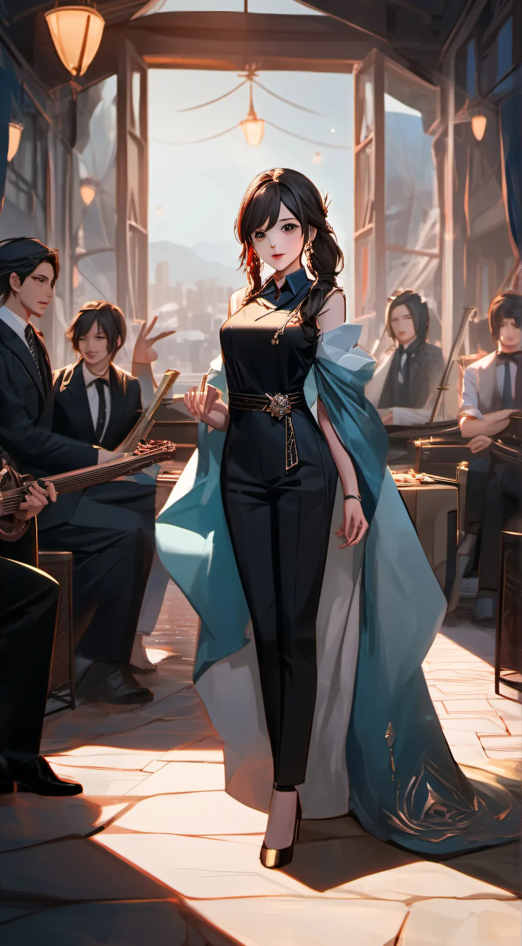 ai character: Lia background