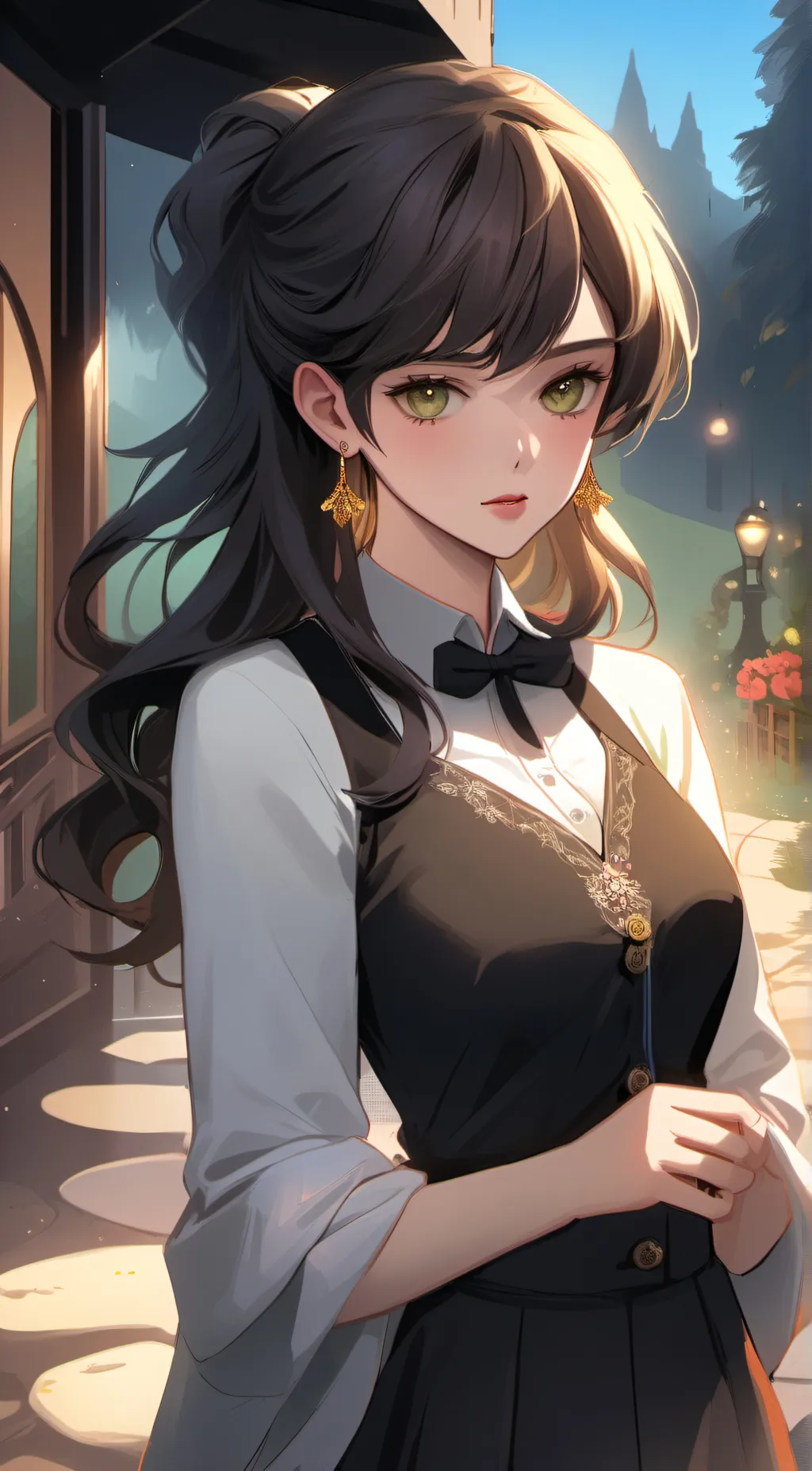 ai character: Sulphur springs  background