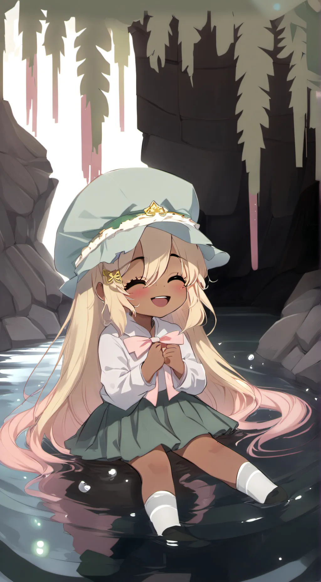 ai character: starbrerry background