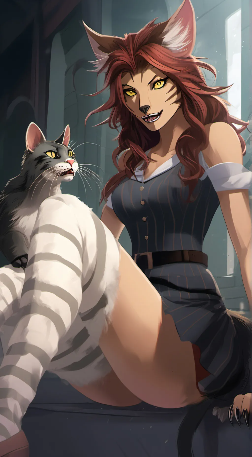 ai character: Tigra background