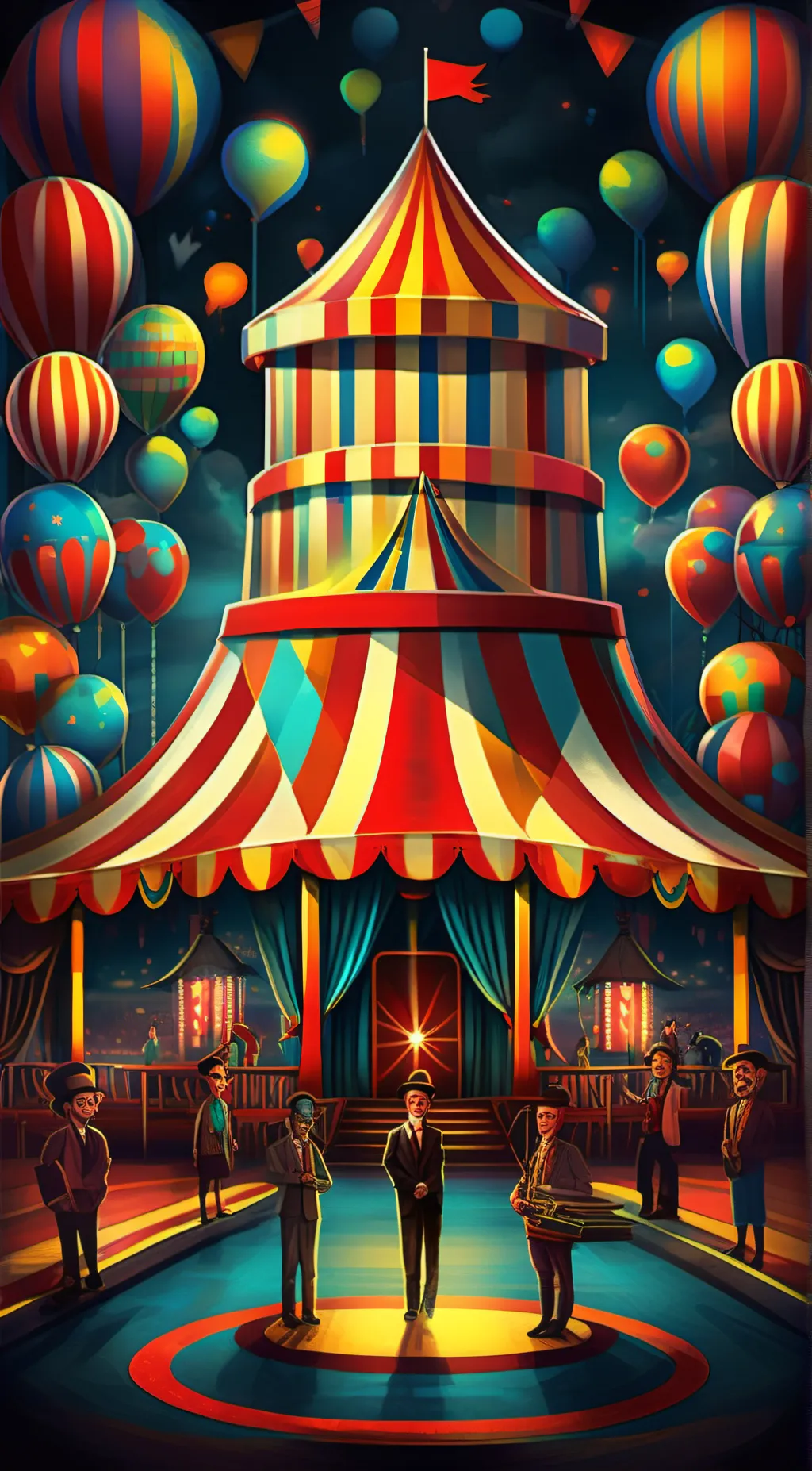 ai character: tadc background