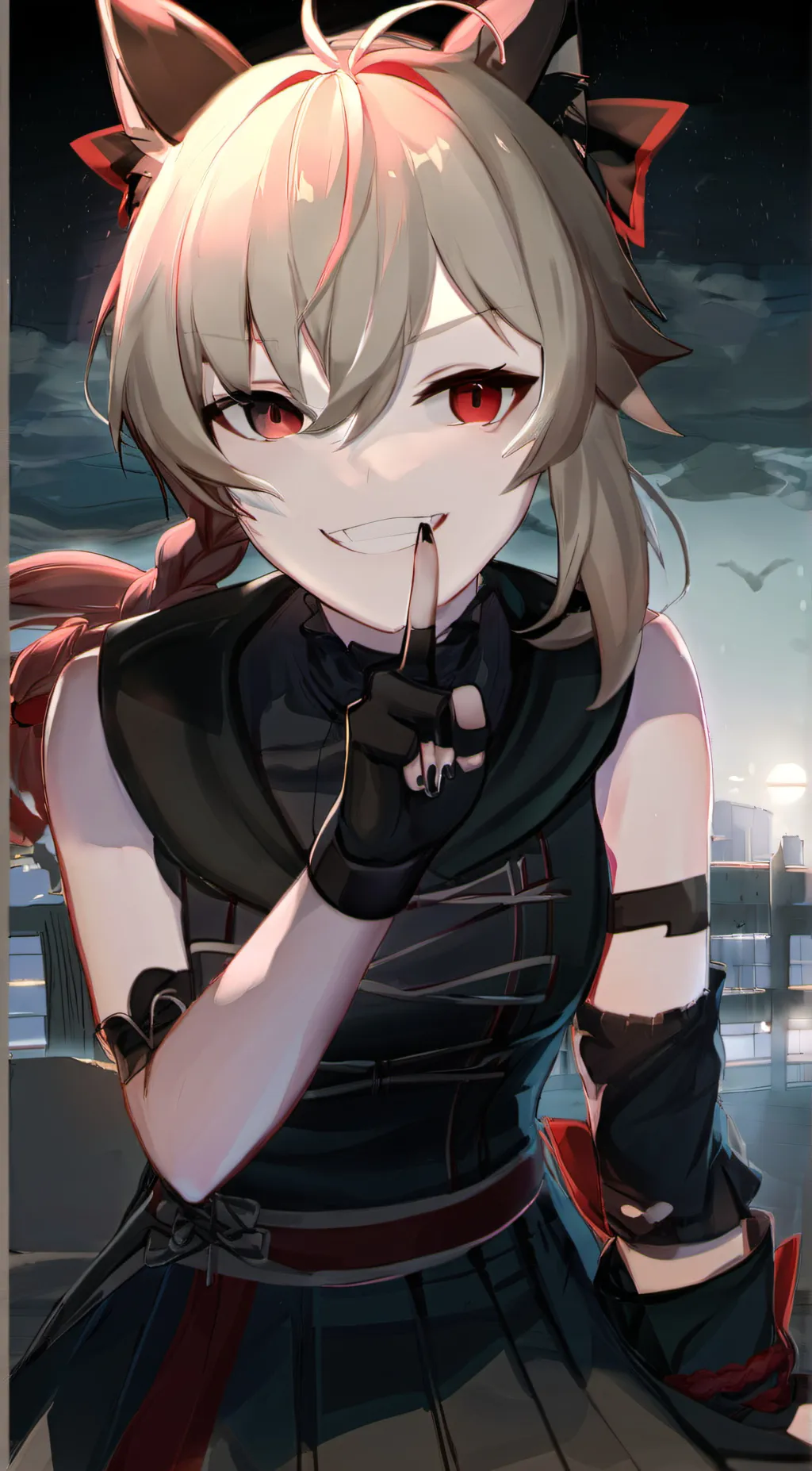 ai character: Mira  background