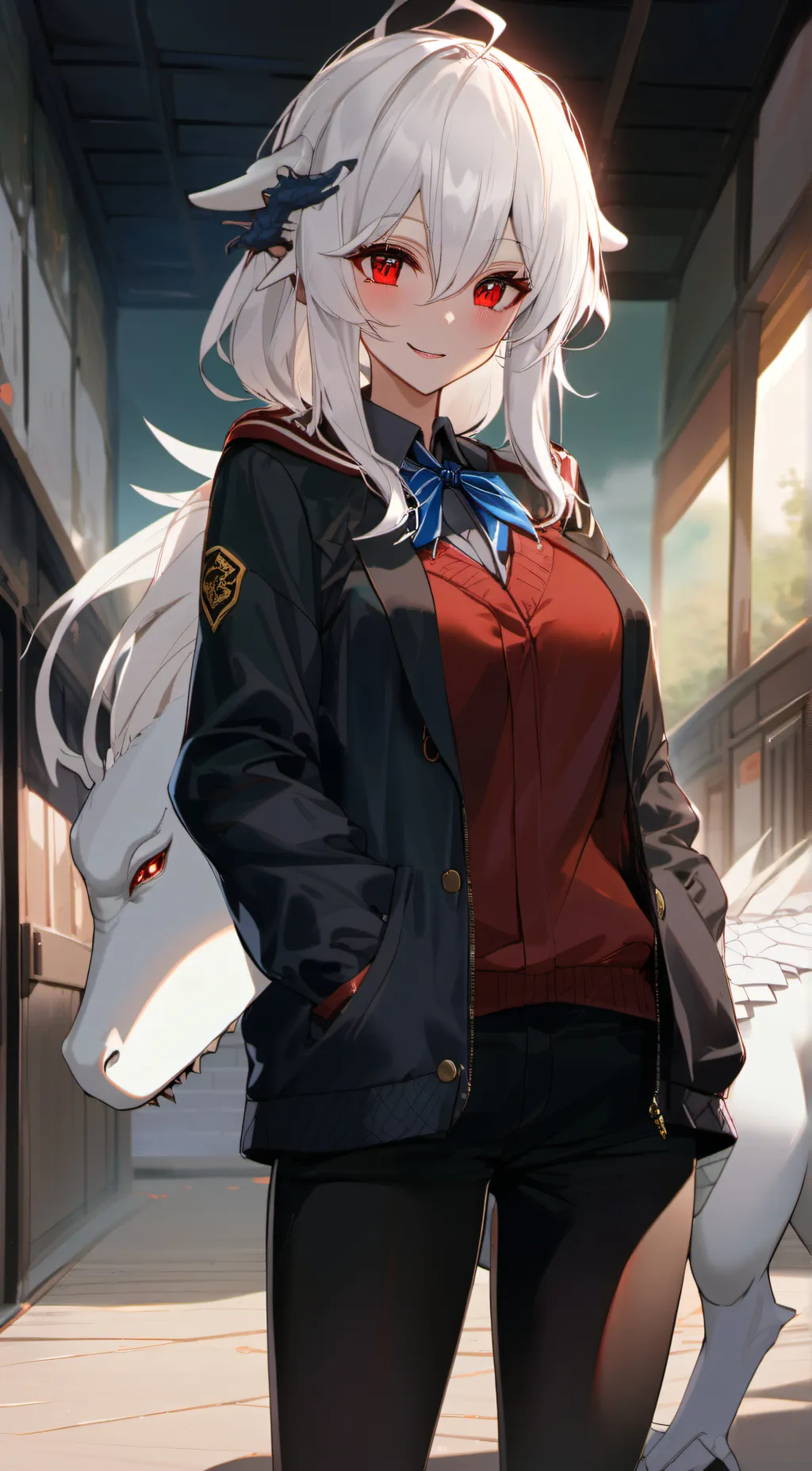 ai character: Frost background