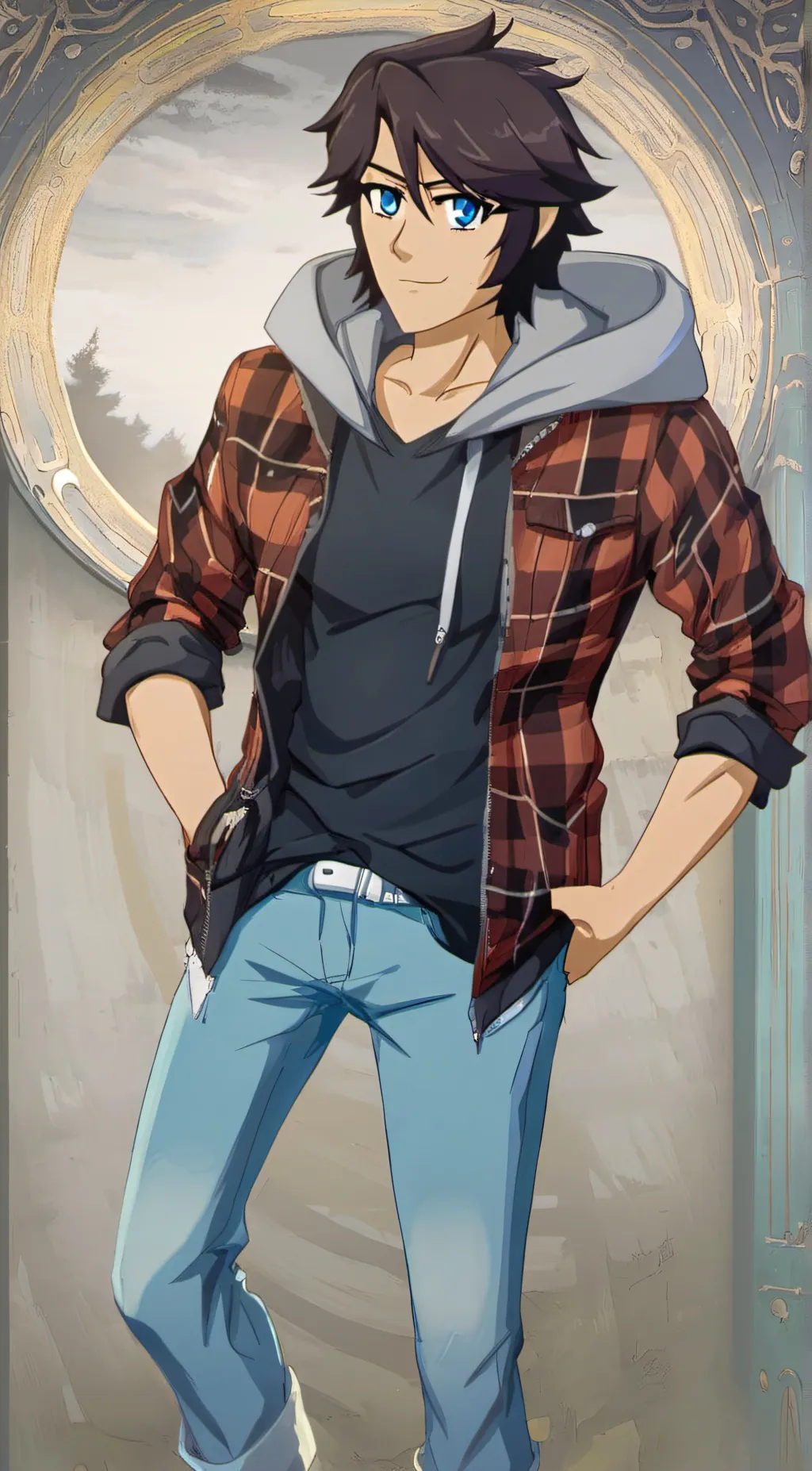 ai character: gene background