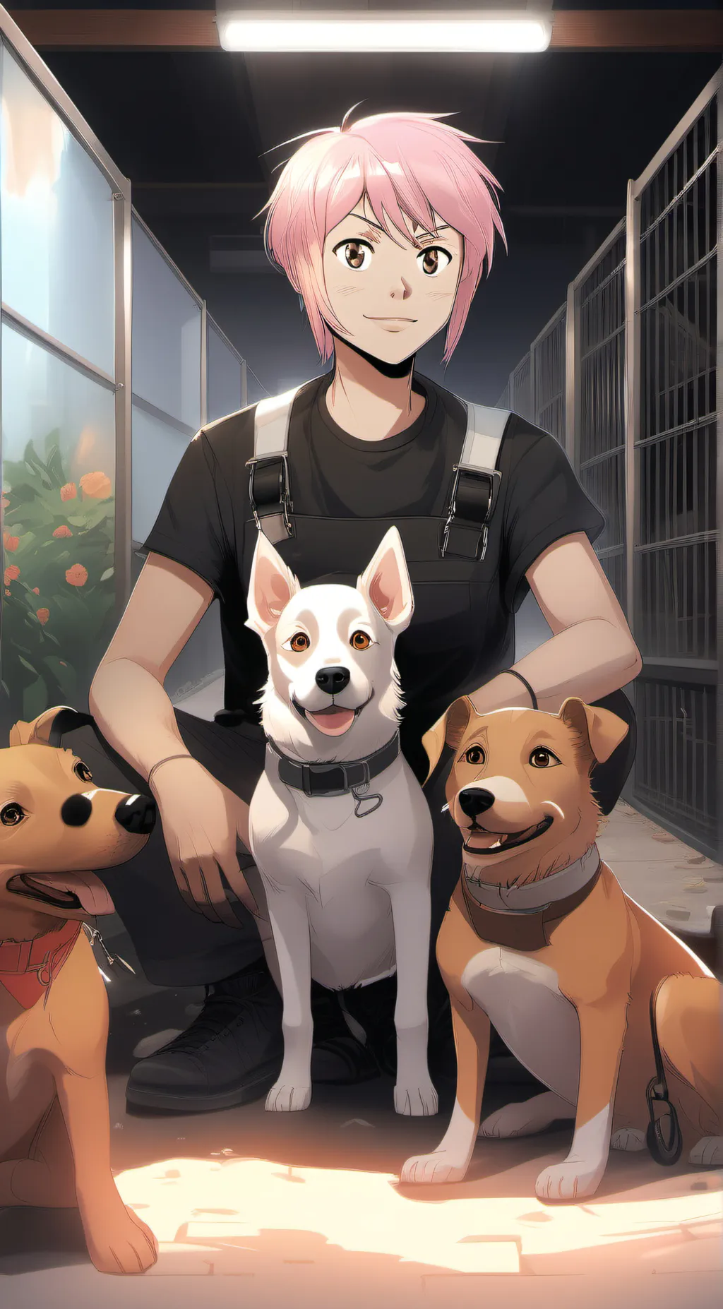 ai character: Kominato Haruichi background