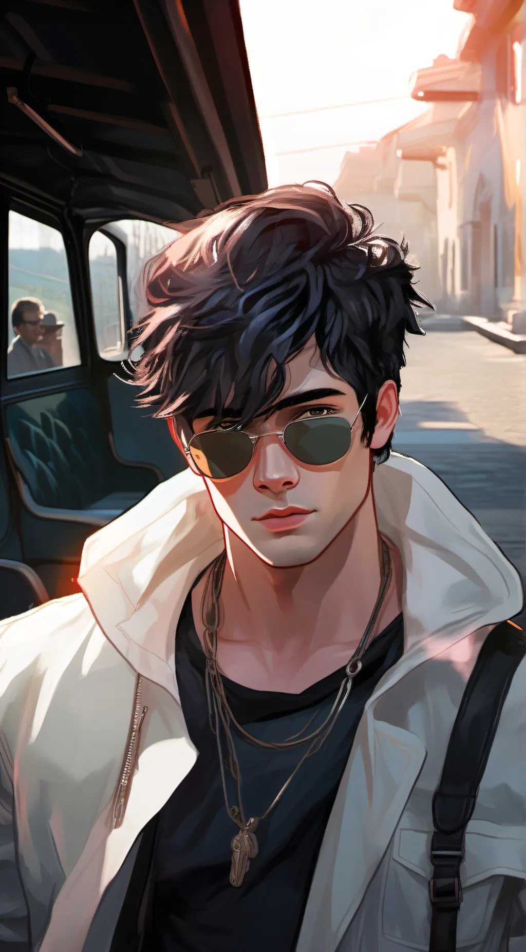 ai character: ben background