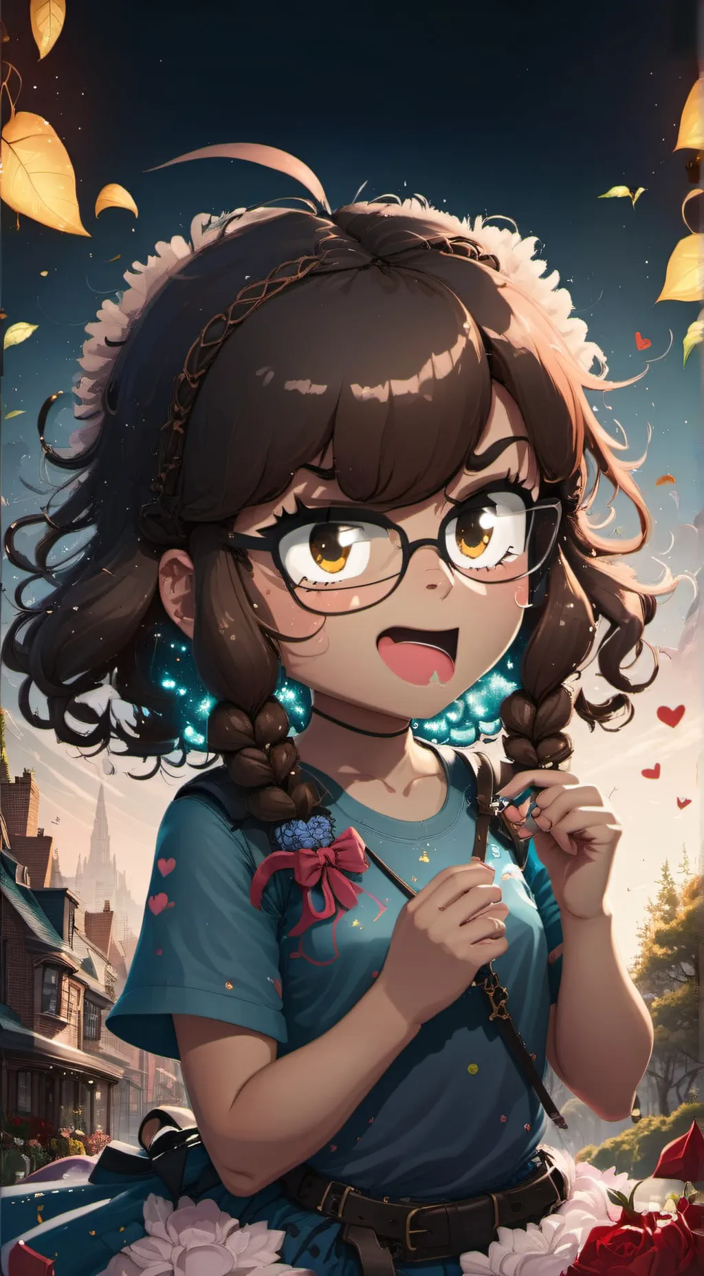 ai character: Aubrey background