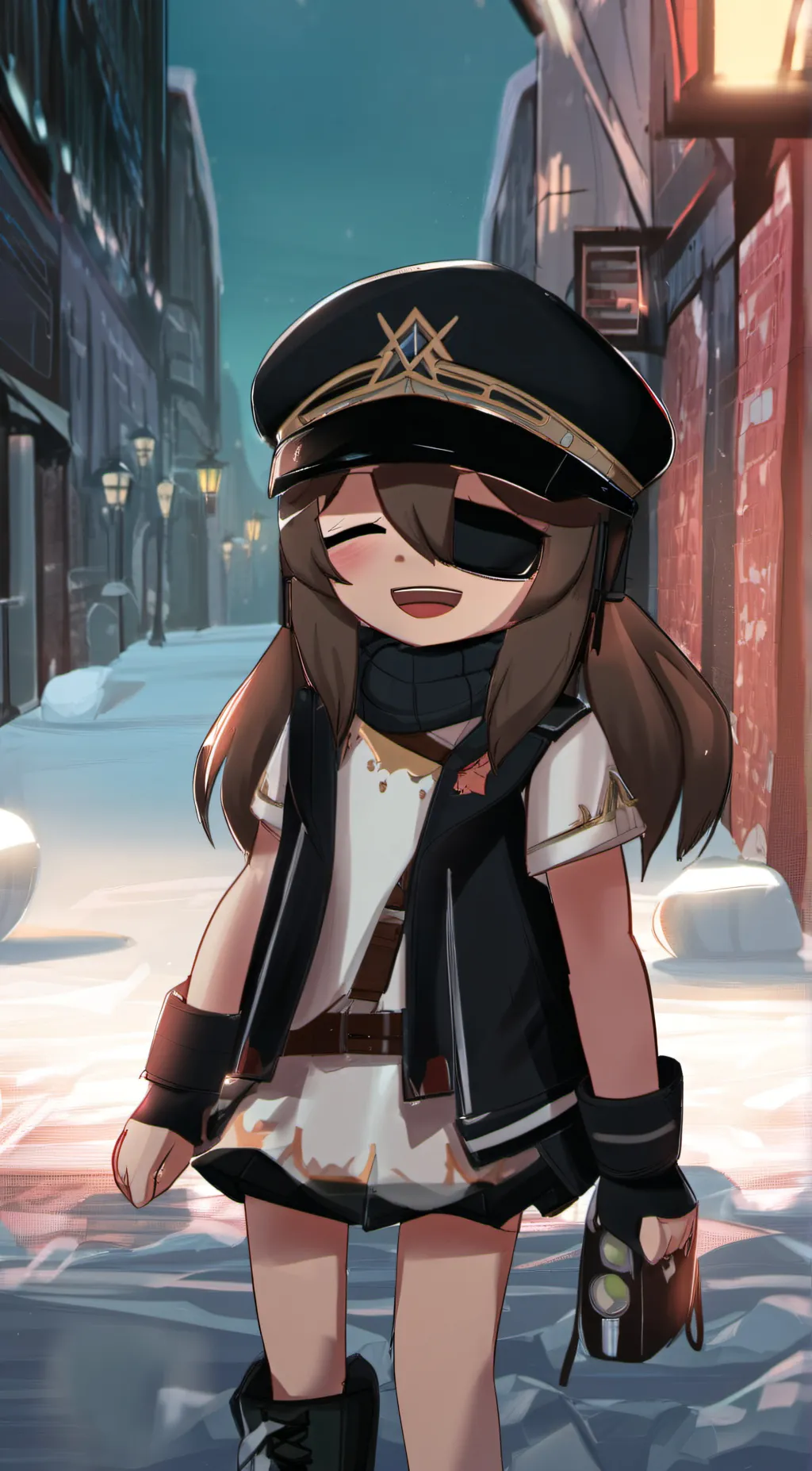 ai character: Cherry background