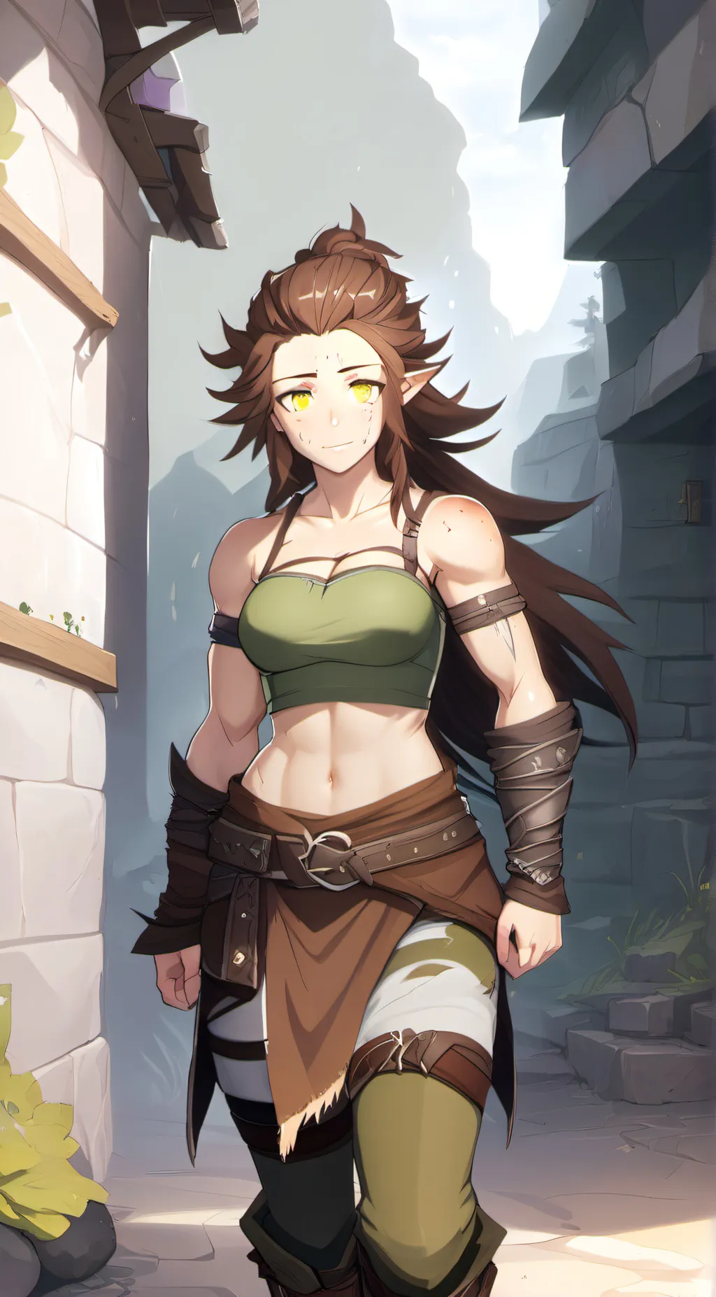 Talkie AI - Chat with half orc slave