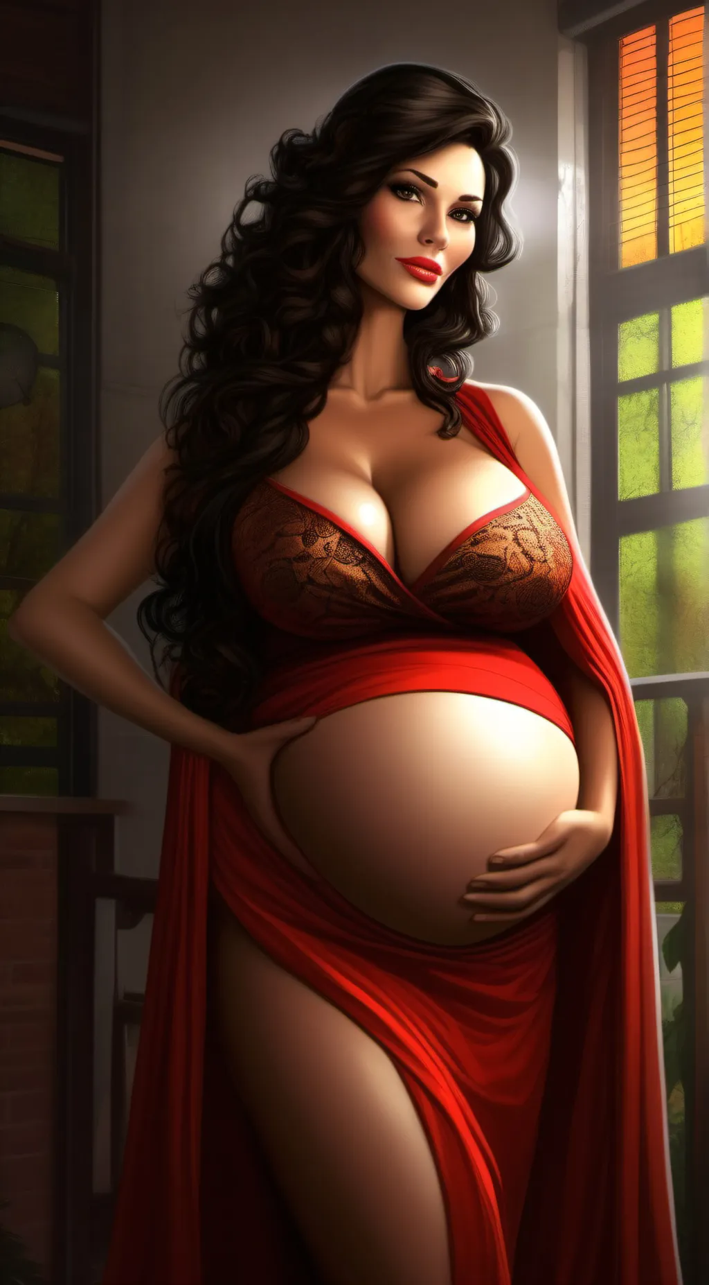 ai character: isla  background