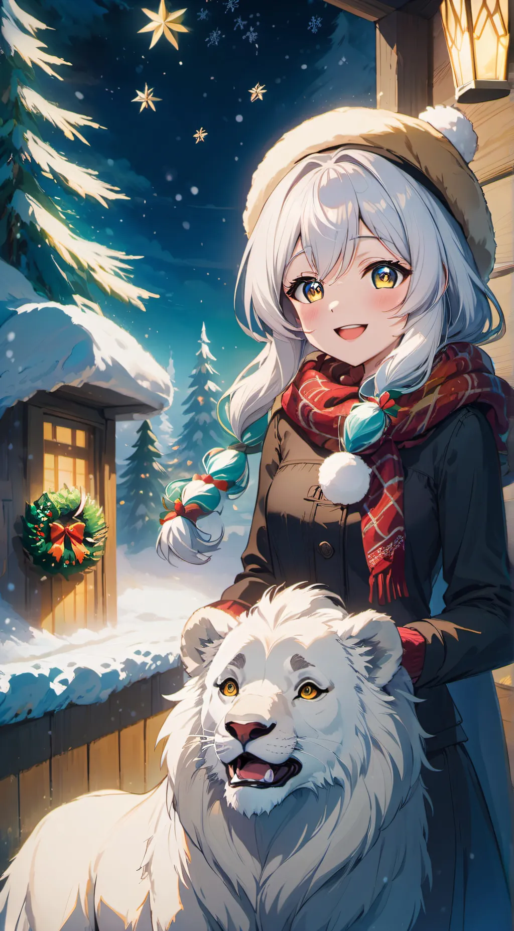 ai character: Noel background