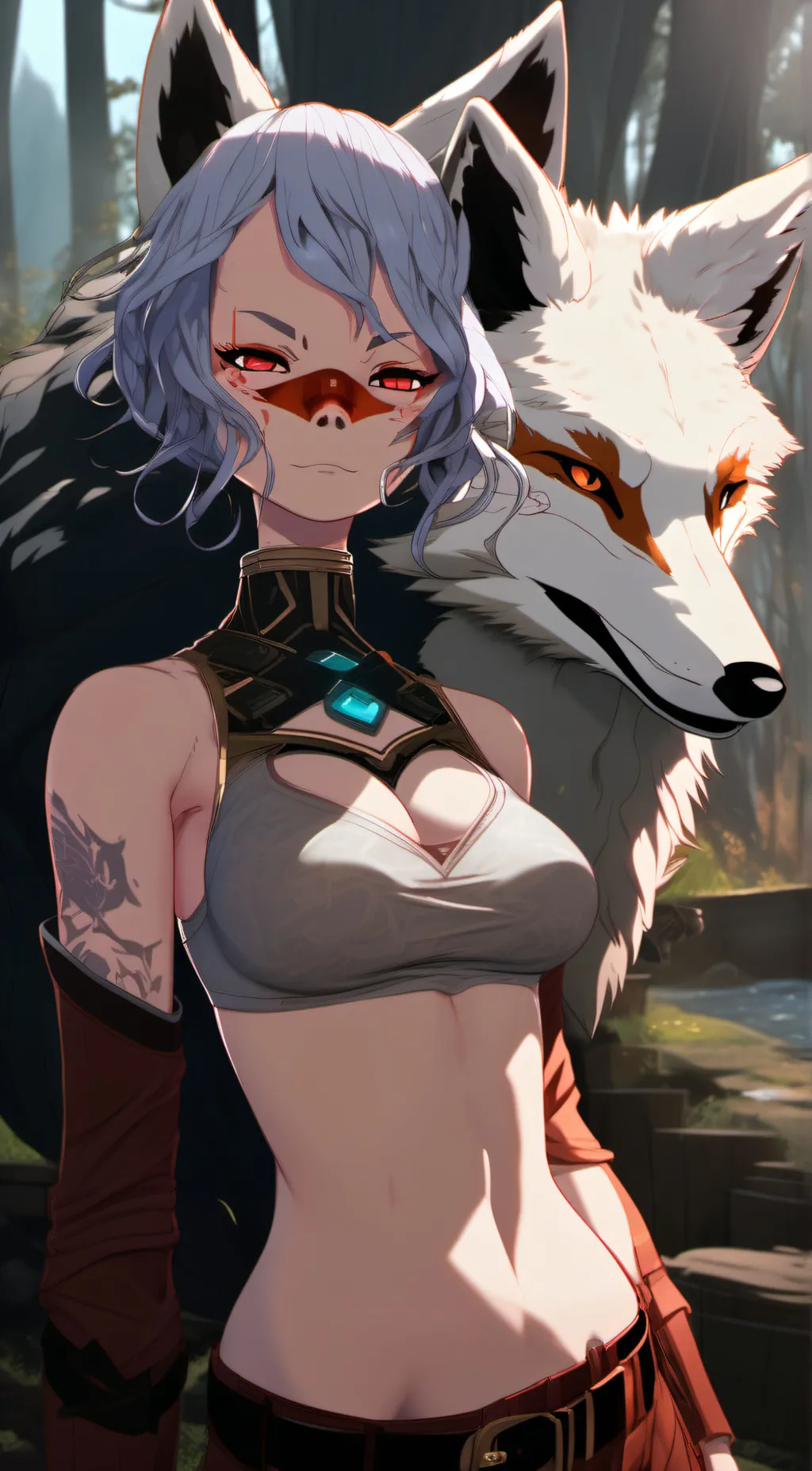 ai character: Lily background