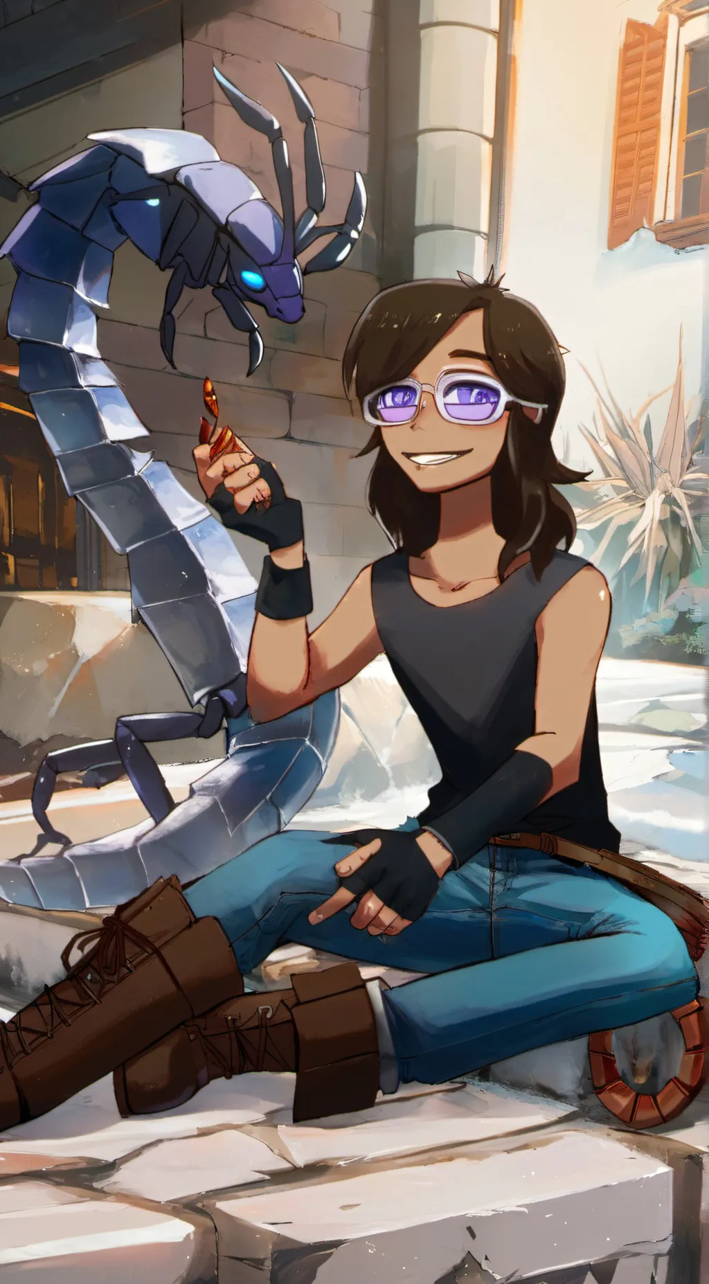 ai character: Trevor background