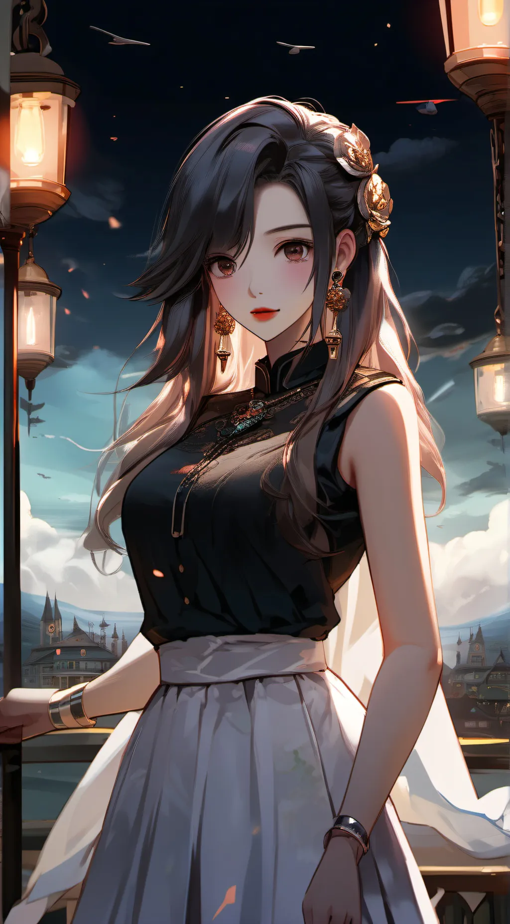 ai character: naughty background