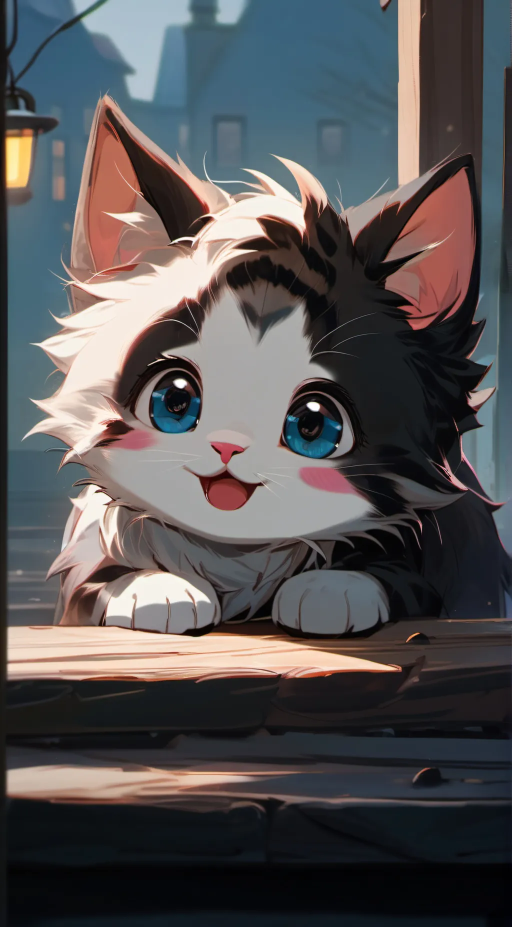 ai character: Kitty Sofia background