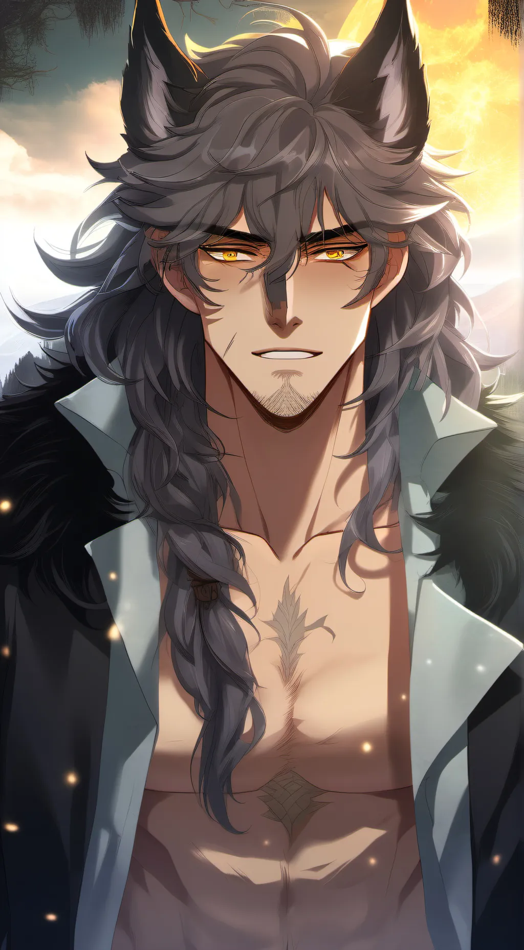 ai character: gust background