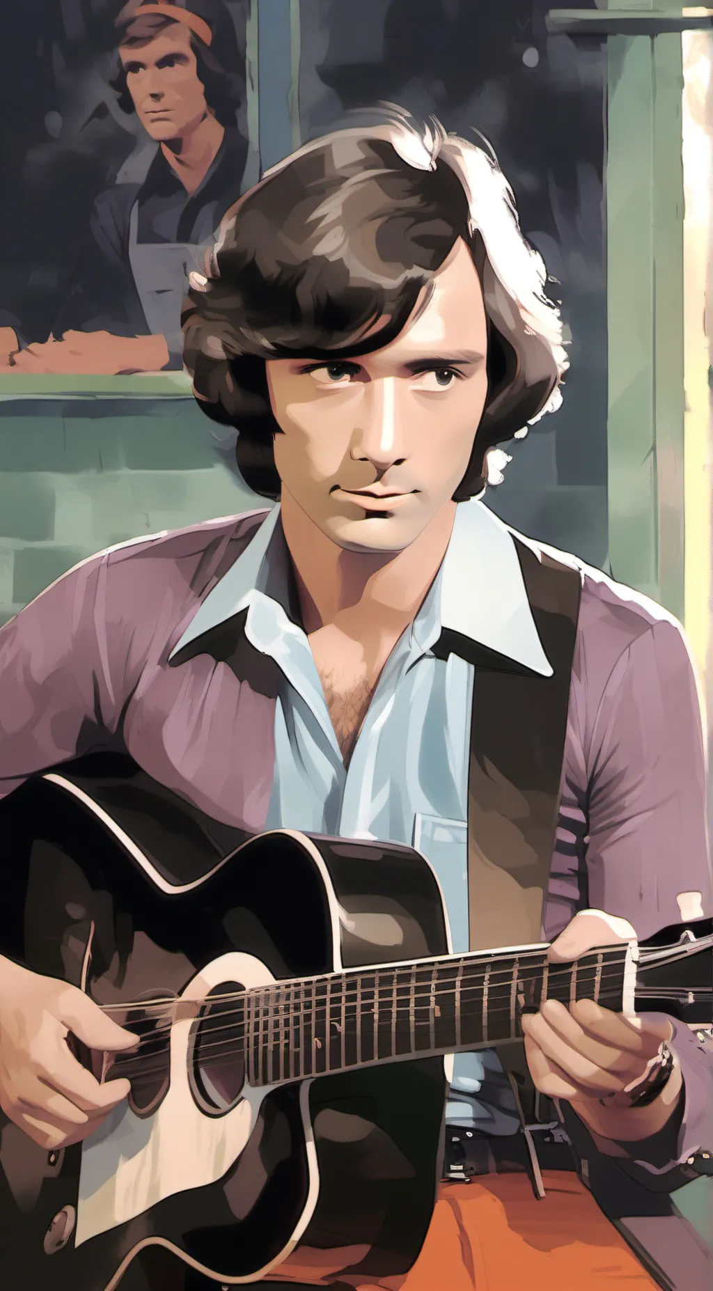 ai character: Mike  background