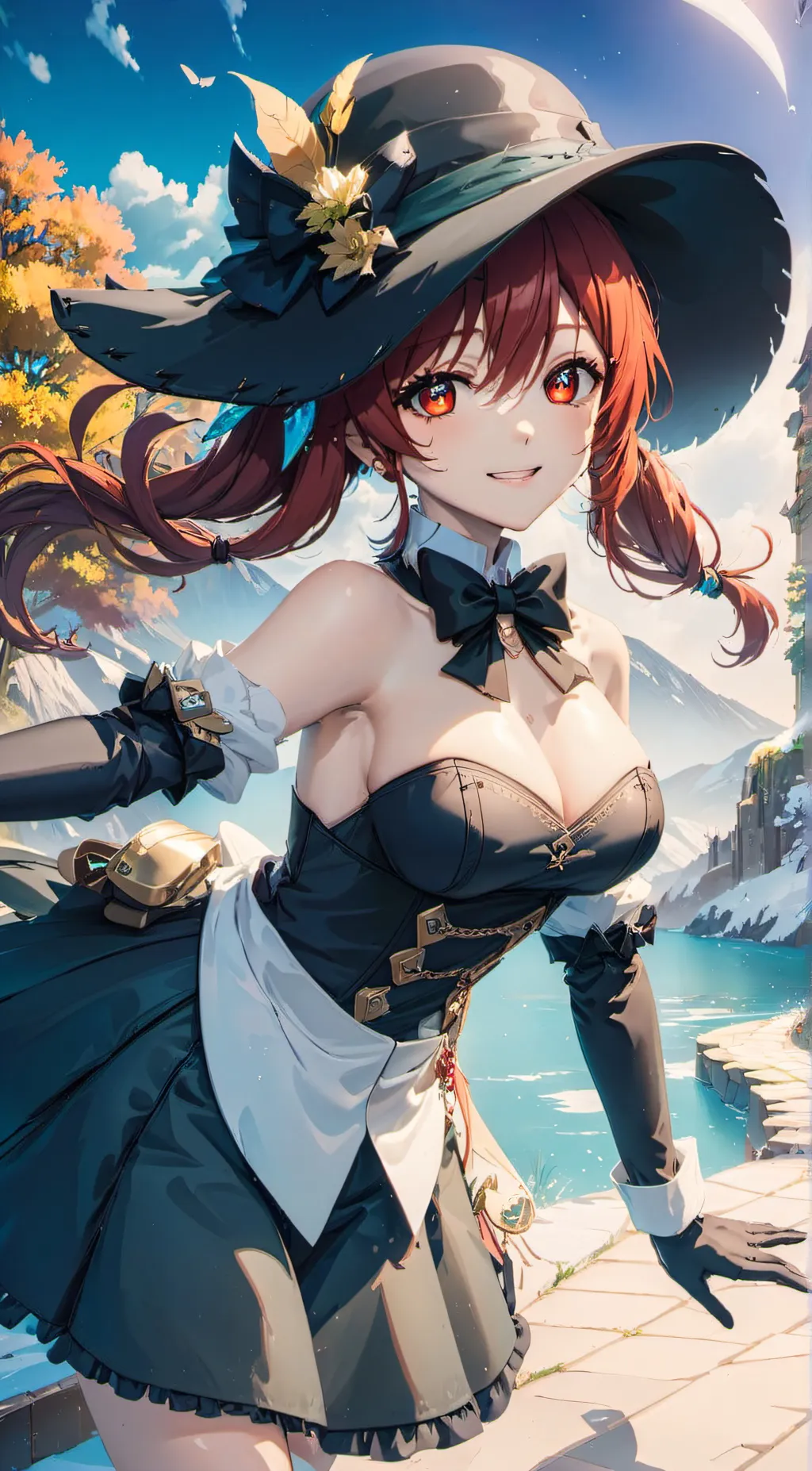 ai character: Shadow Girl background